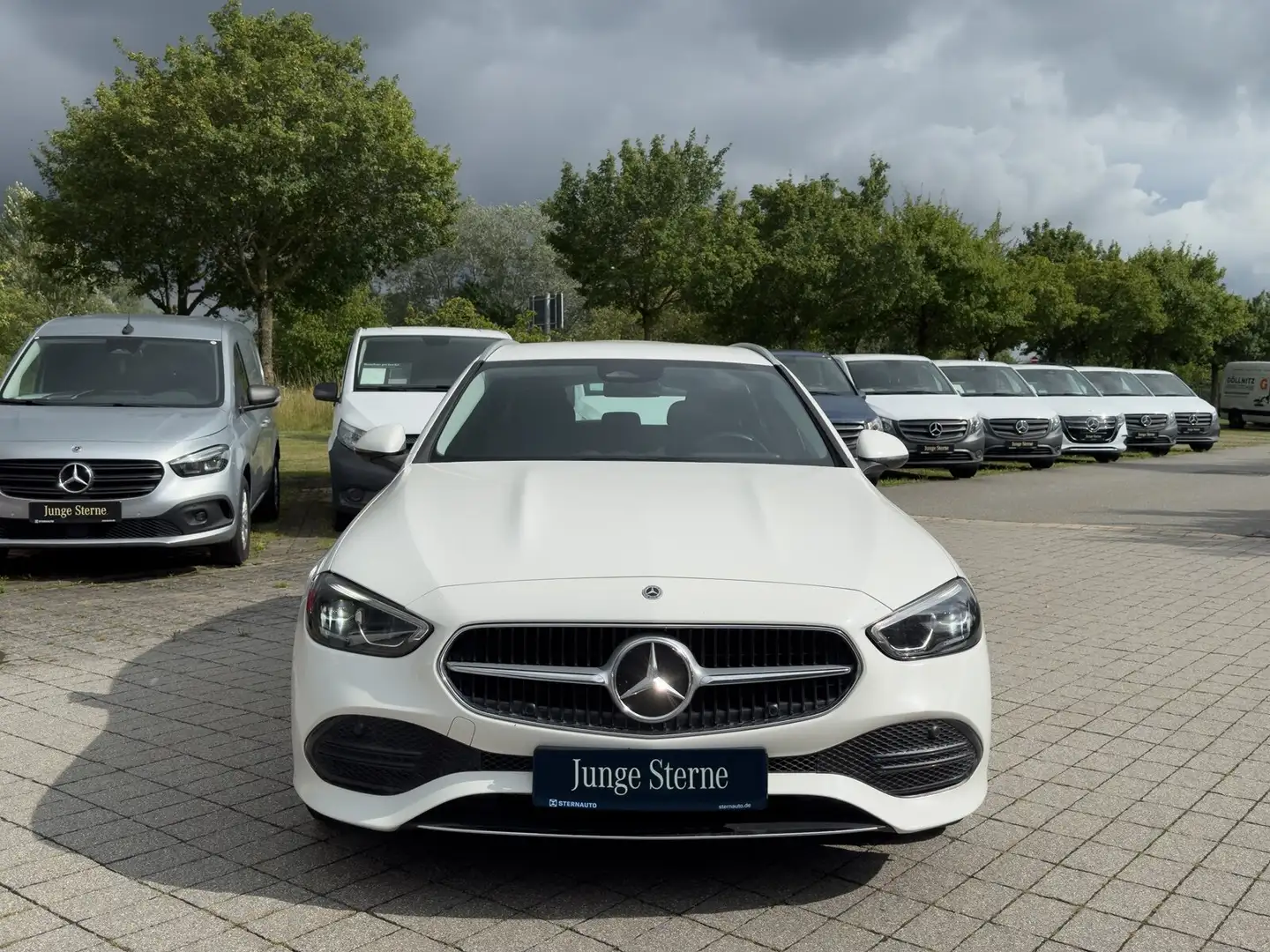 Mercedes-Benz C 220 C 220 T d AVANTGARDE Exterieur Navi Autom.Klima Weiß - 2