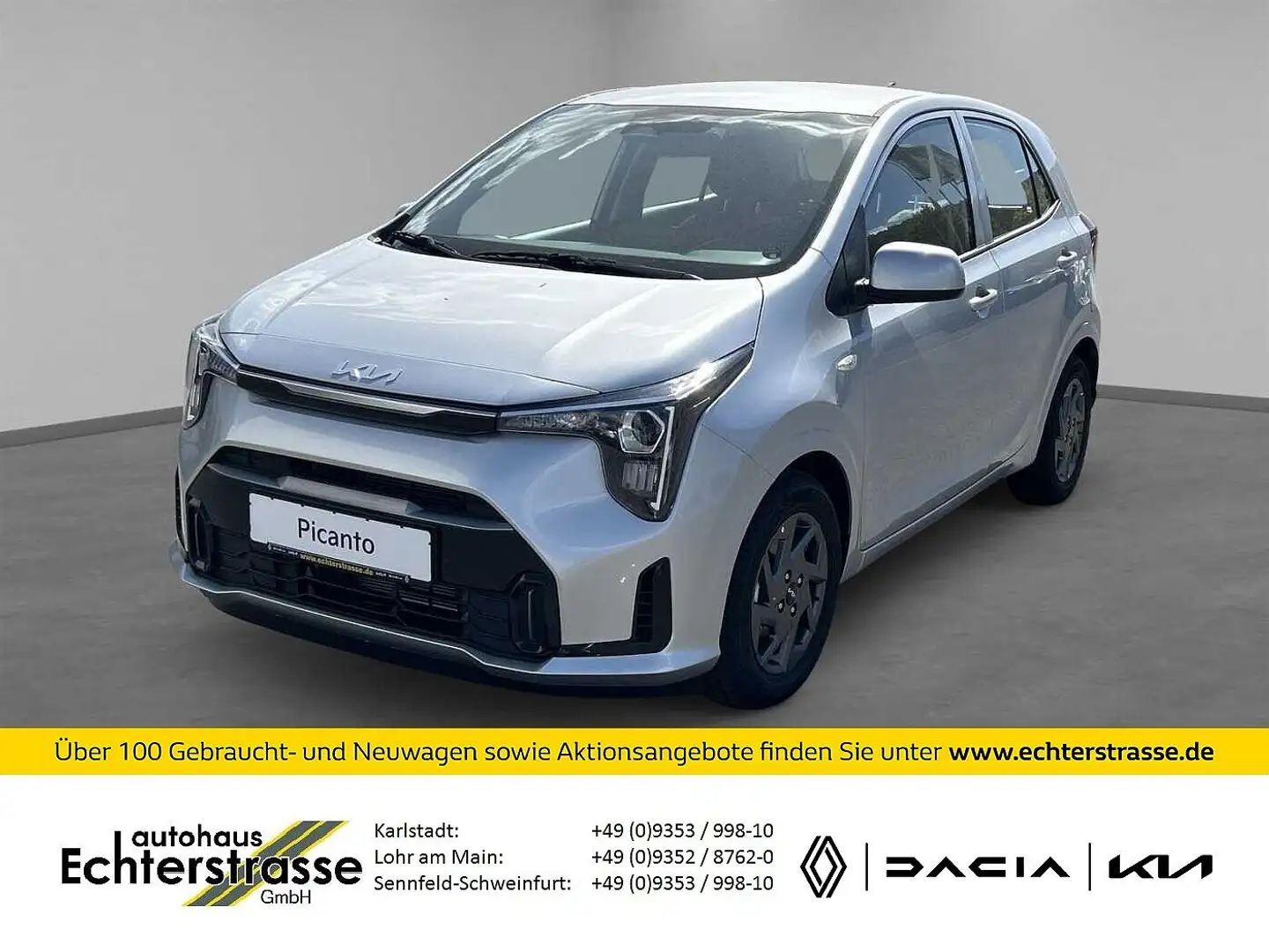 Kia Picanto 1.2 Vision +RFK+SHZ Argent - 1