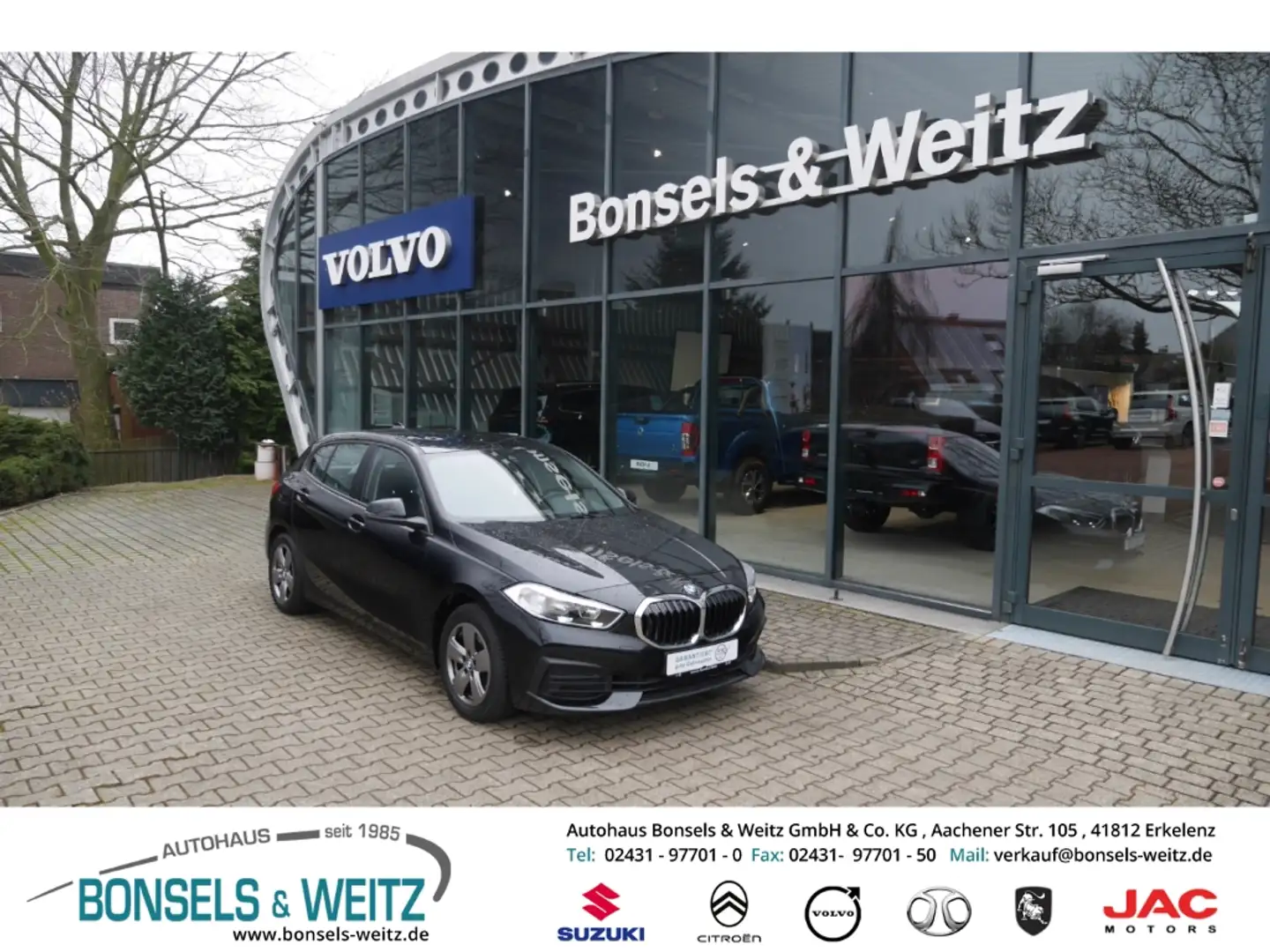BMW 118 D ADVANTAGE Navi digitales Cockpit Soundsystem El. Černá - 1