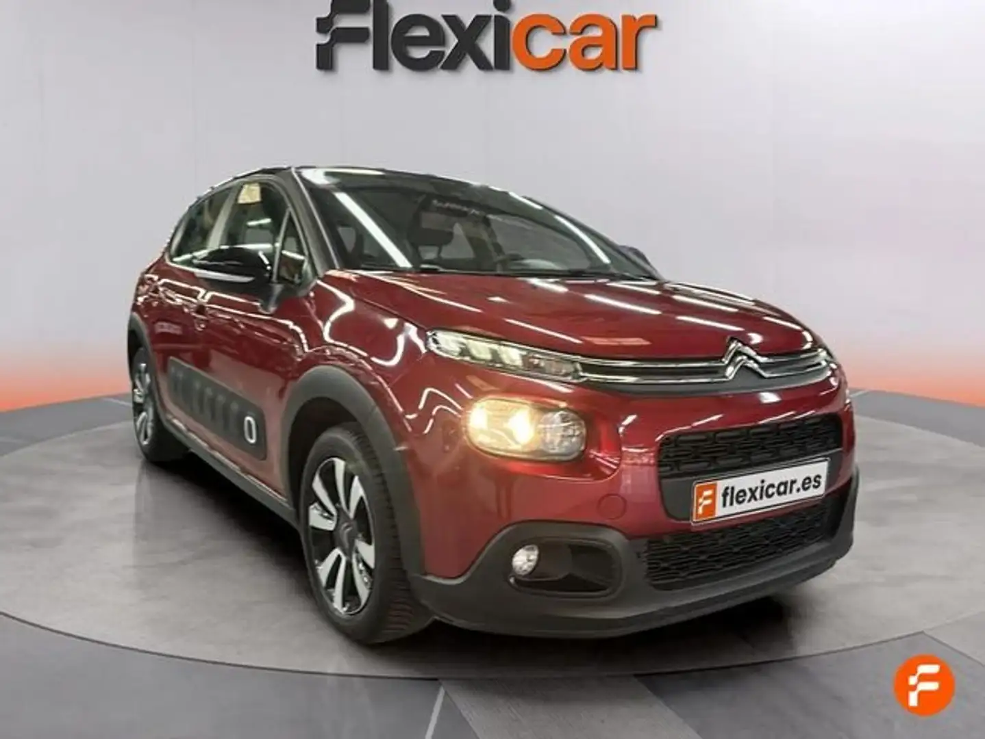 Citroen C3 1.2 PureTech Feel 68 Burdeos - 2