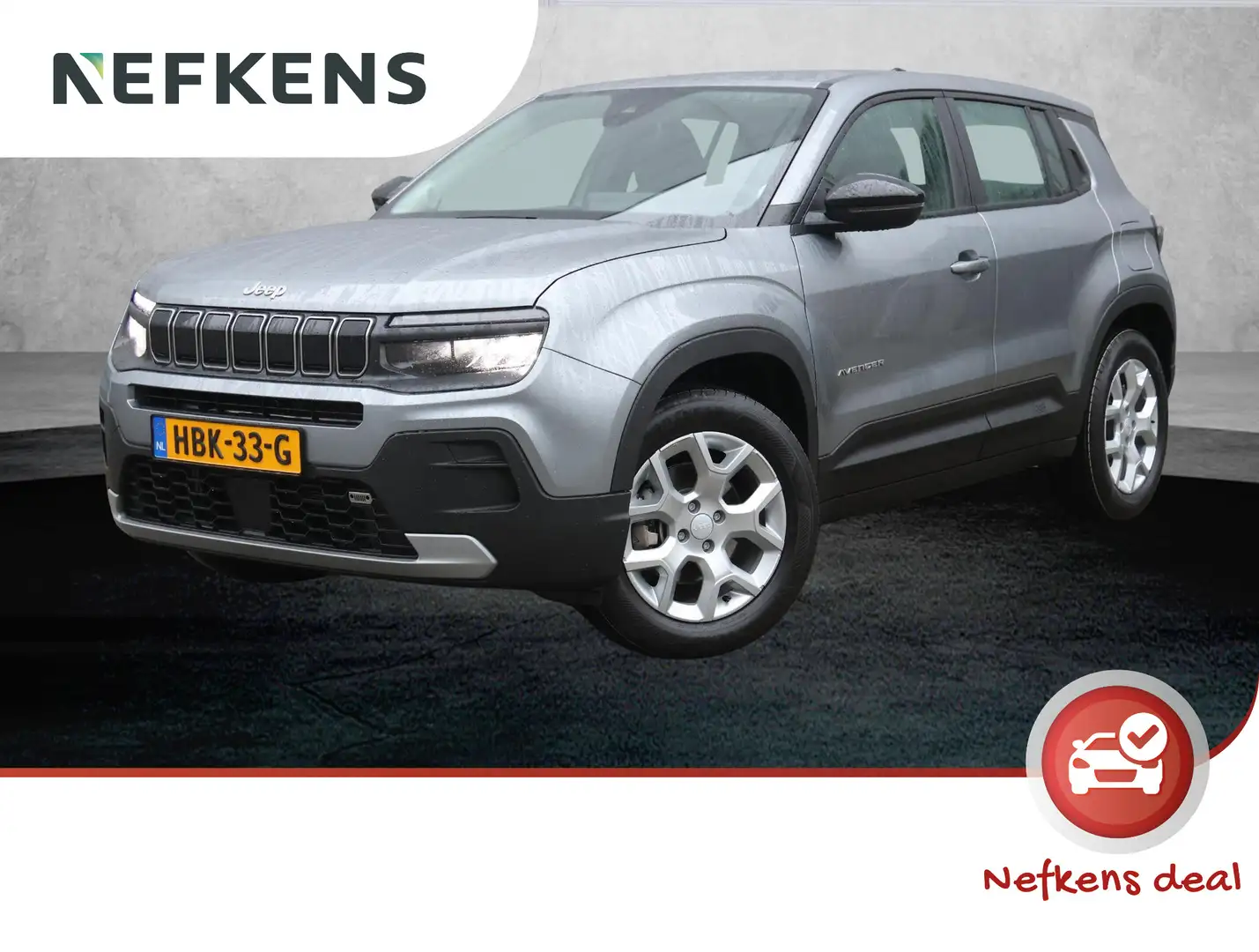 Jeep Avenger 1.2 e-Hybrid Altitude Automaat | NIEUW | DIRECT LE Grijs - 1