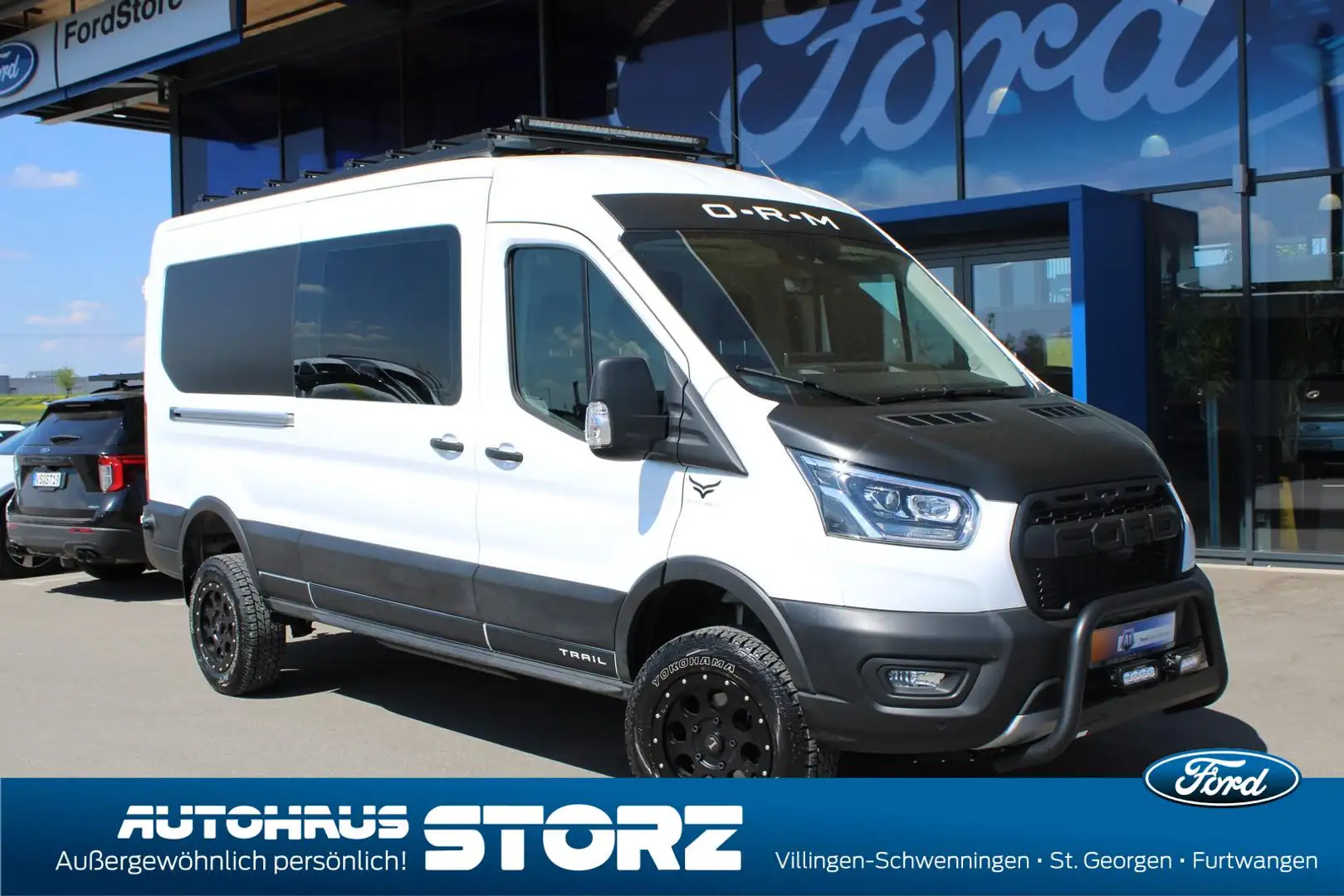Ford Transit Kasten 350 L3 Trail AWD OFFROAD UMBAU|ALLRAD|TECHN White - 1