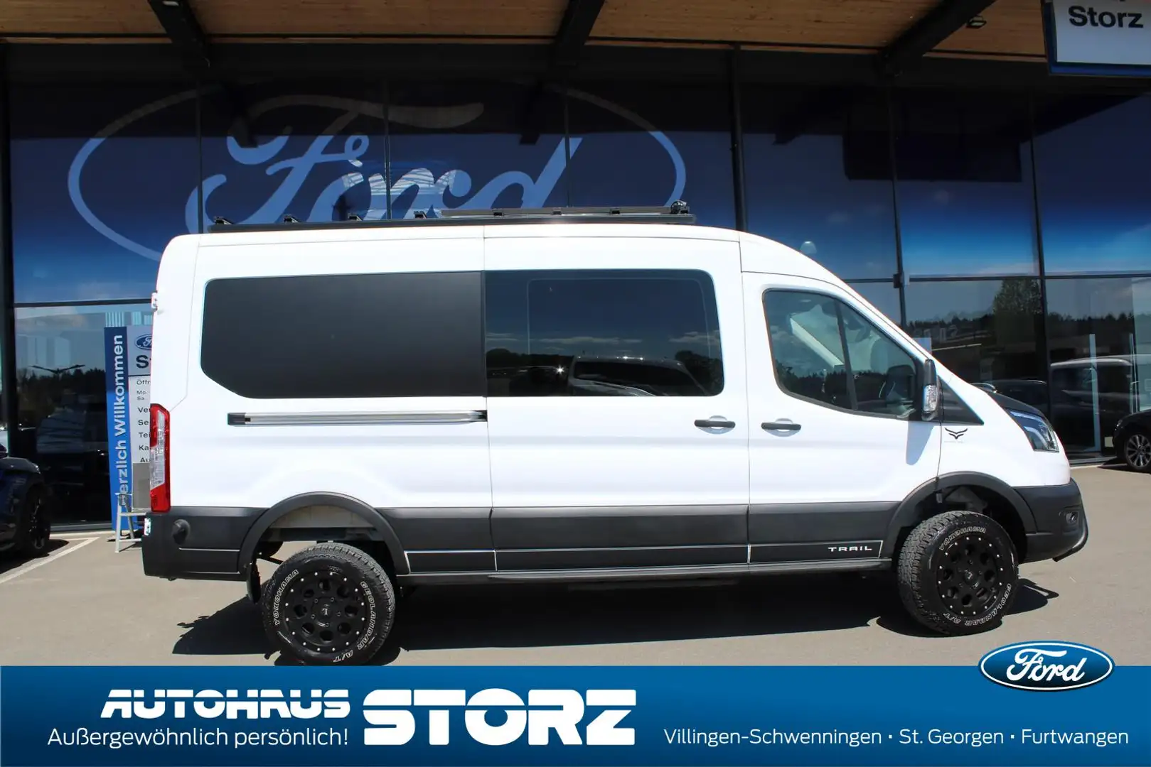 Ford Transit Kasten 350 L3 Trail AWD OFFROAD UMBAU|ALLRAD|TECHN White - 2