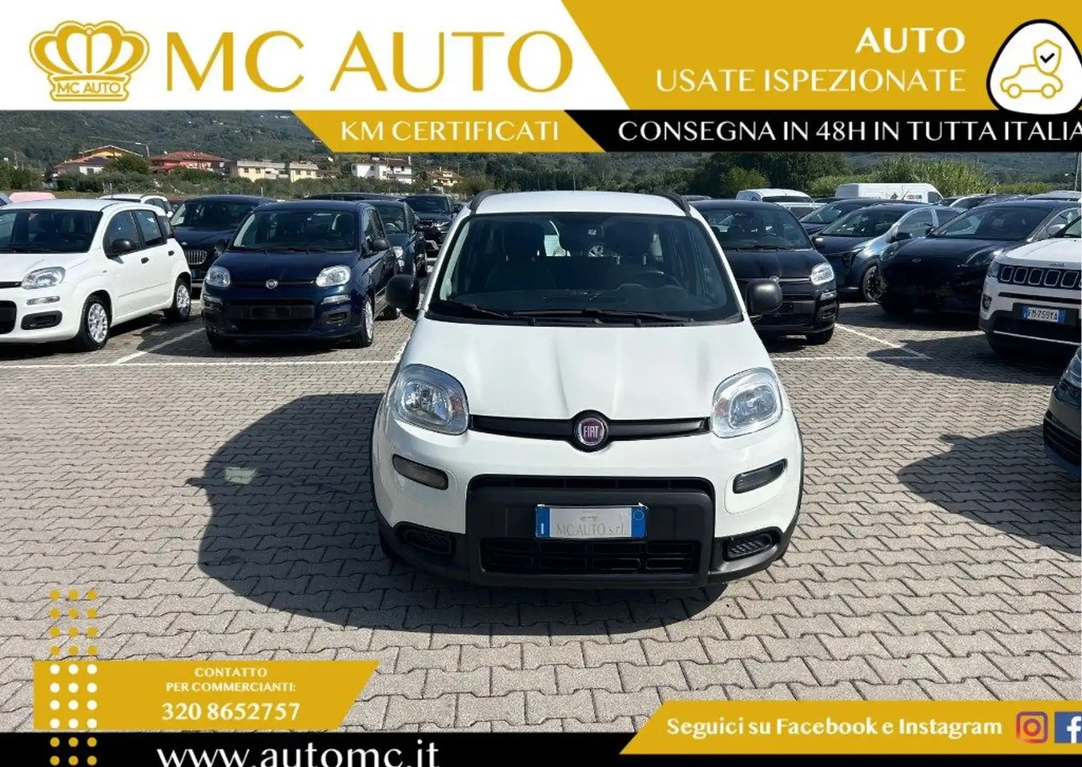 Fiat Panda 1.0 FireFly S&S Hybrid City Life PROMO CON FINANZI Gris - 2