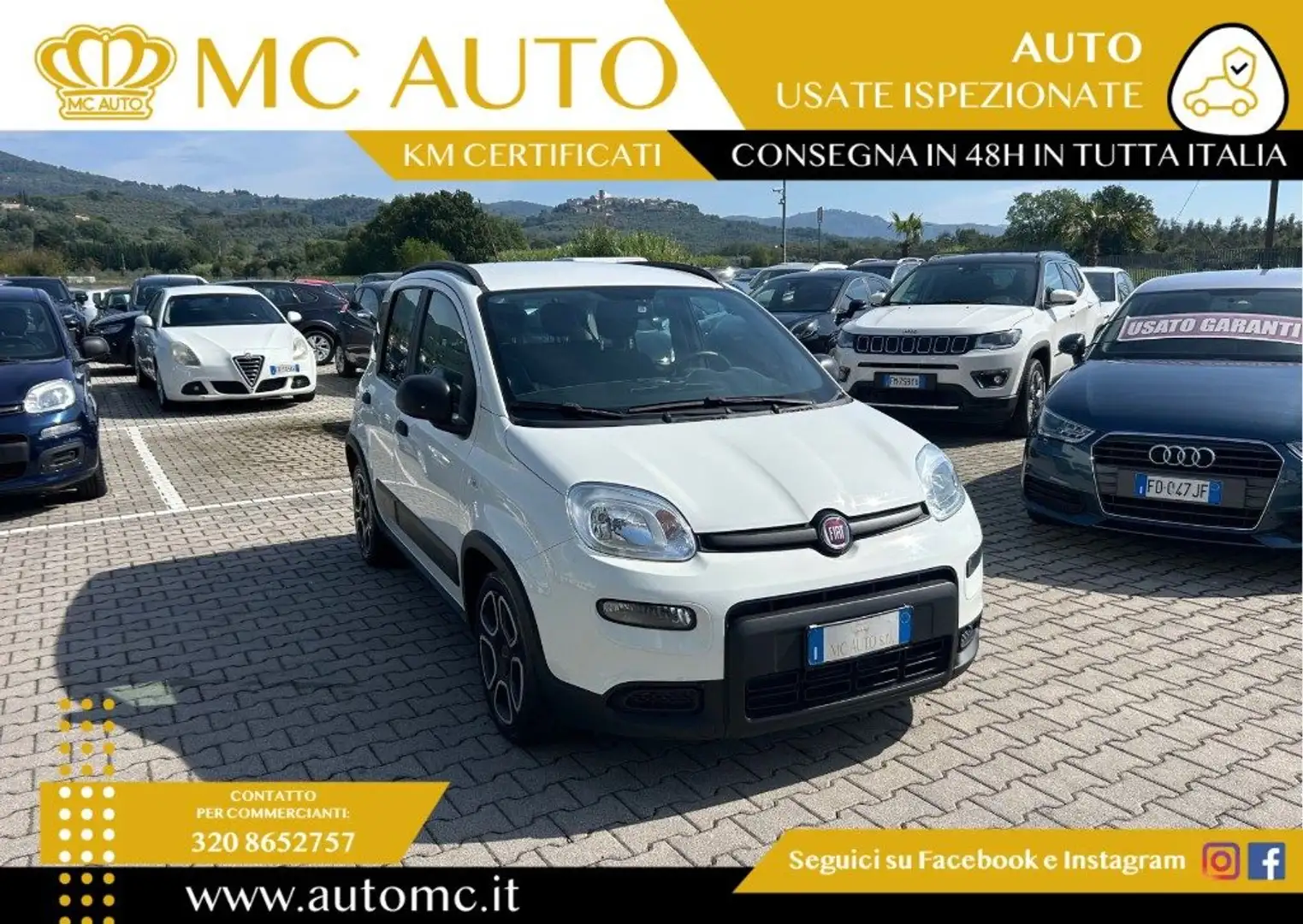 Fiat Panda 1.0 FireFly S&S Hybrid City Life PROMO CON FINANZI Gris - 1
