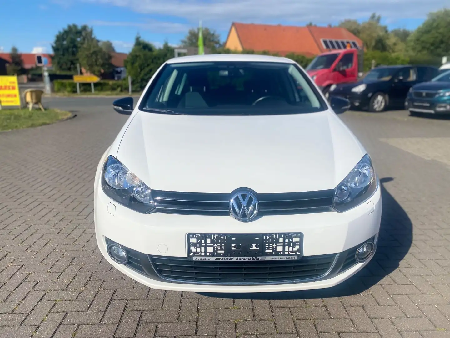 Volkswagen Golf VI Style 2.Hand Top Zustand Weiß - 2