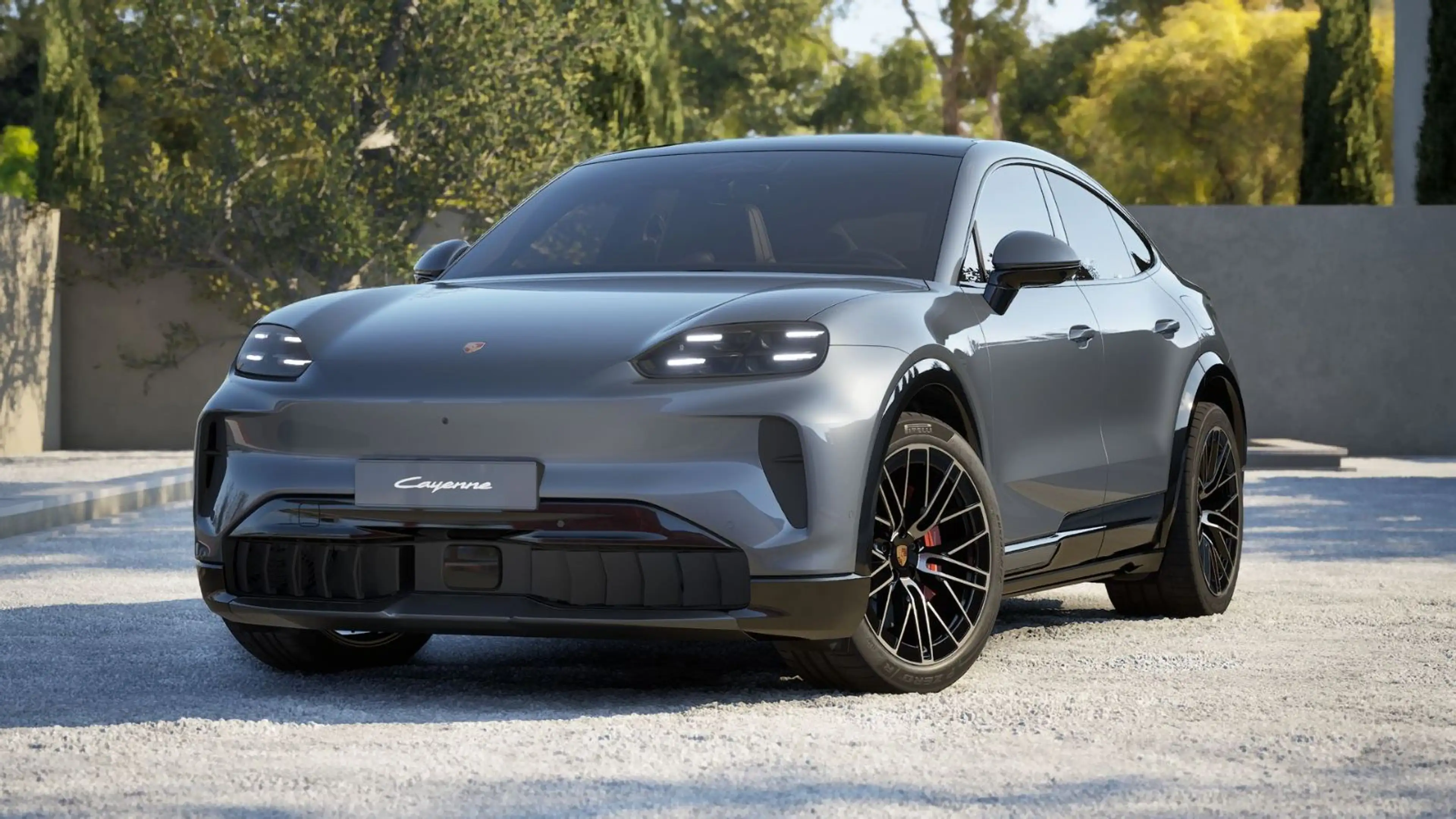 Porsche Cayenne S Coupe Electric | Hinterachslenkung | — photo 2