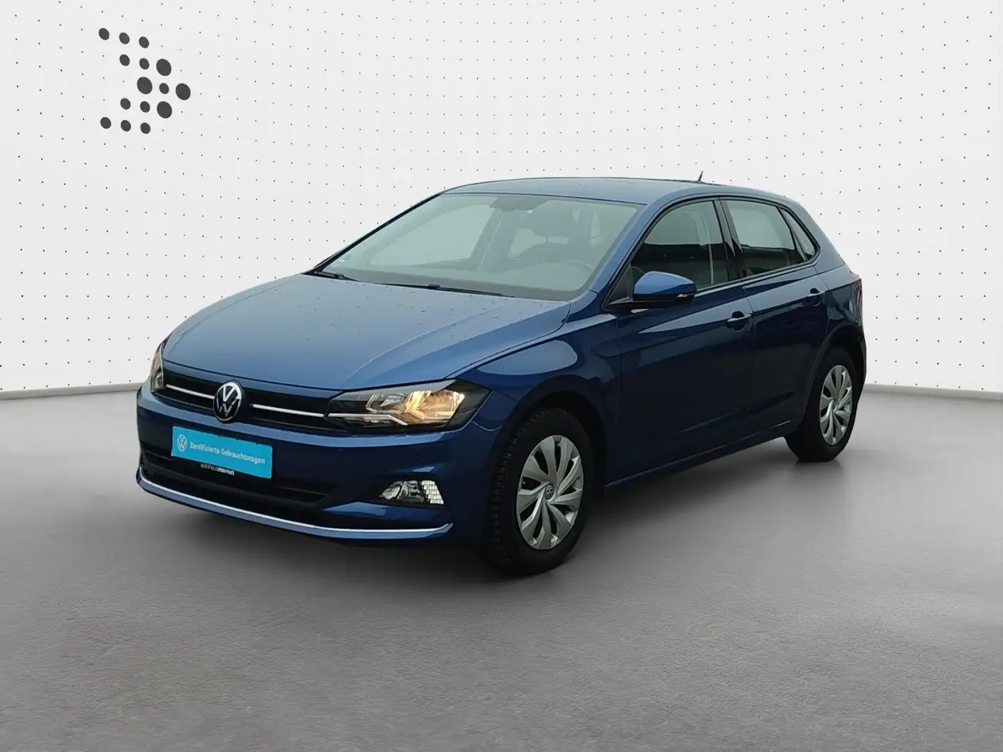 Volkswagen Polo Highline 1.0 TSI*SHZ*Climatronic*ALU*PDC* Blau - 2