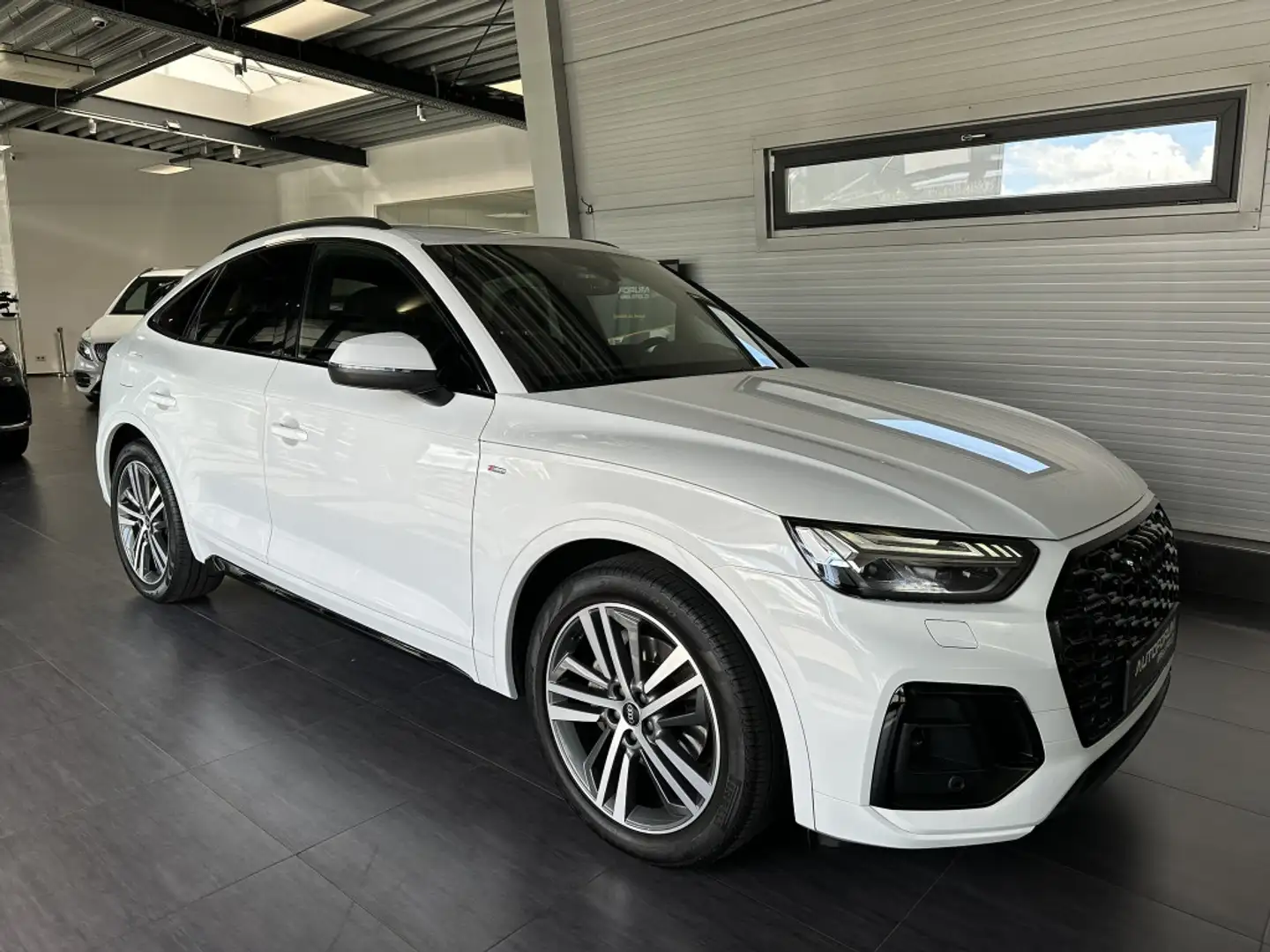 Audi Q5 Sportback 40 TDI qu.S line|Sthzg|Luft|AHK|20 Weiß - 1