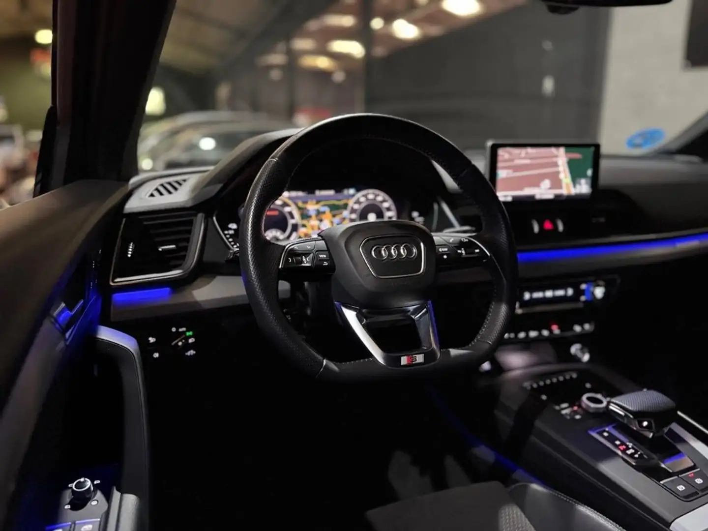 Audi Q5 55 TFSIe S line quattro-ultra S tronic Gris - 2