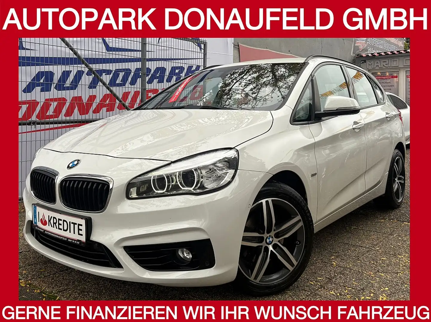 BMW 216 d Active Tourer Sport Line Aut. *NEUES PICKERL* Weiß - 1