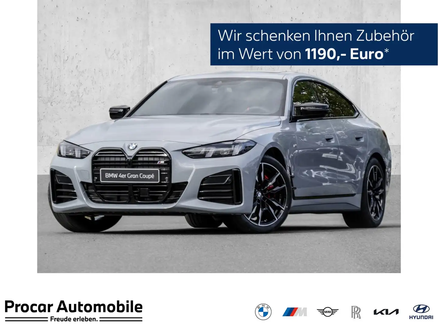 BMW 440 M440i xDrive M Sport Pro GSD CARBON Adapt.M Fahrw. Grau - 1