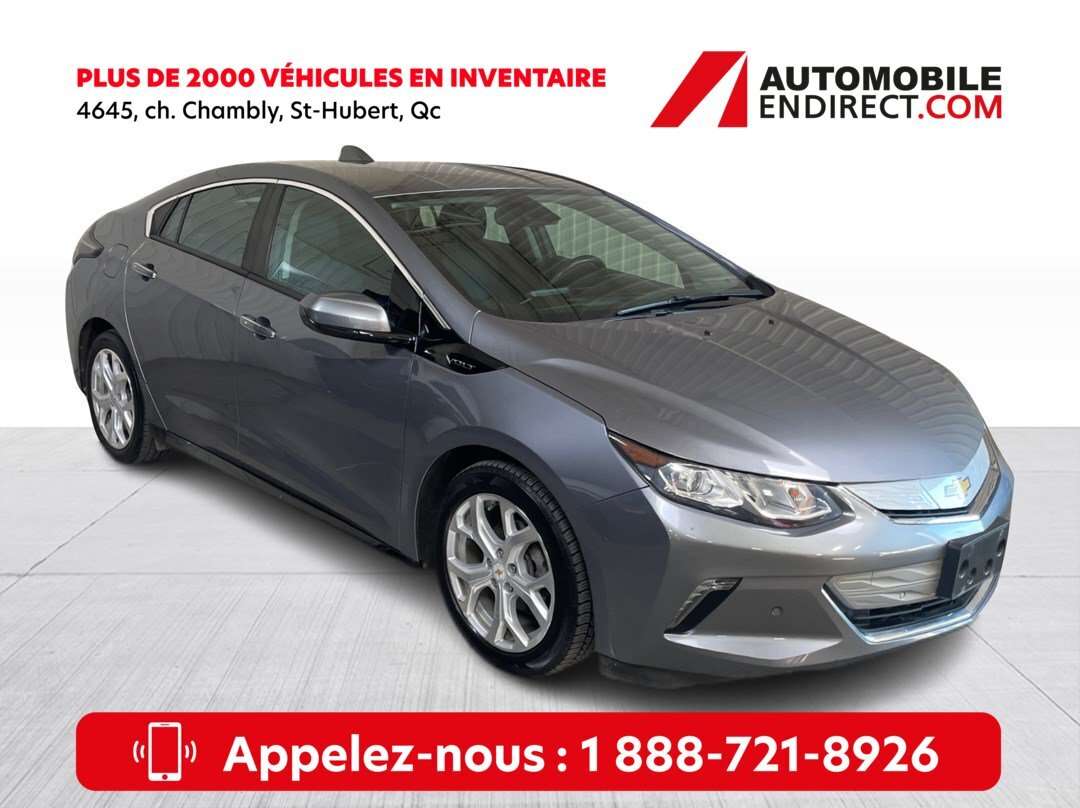2018 Chevrolet Volt Premier Mags Cuir Sièges Chauffants