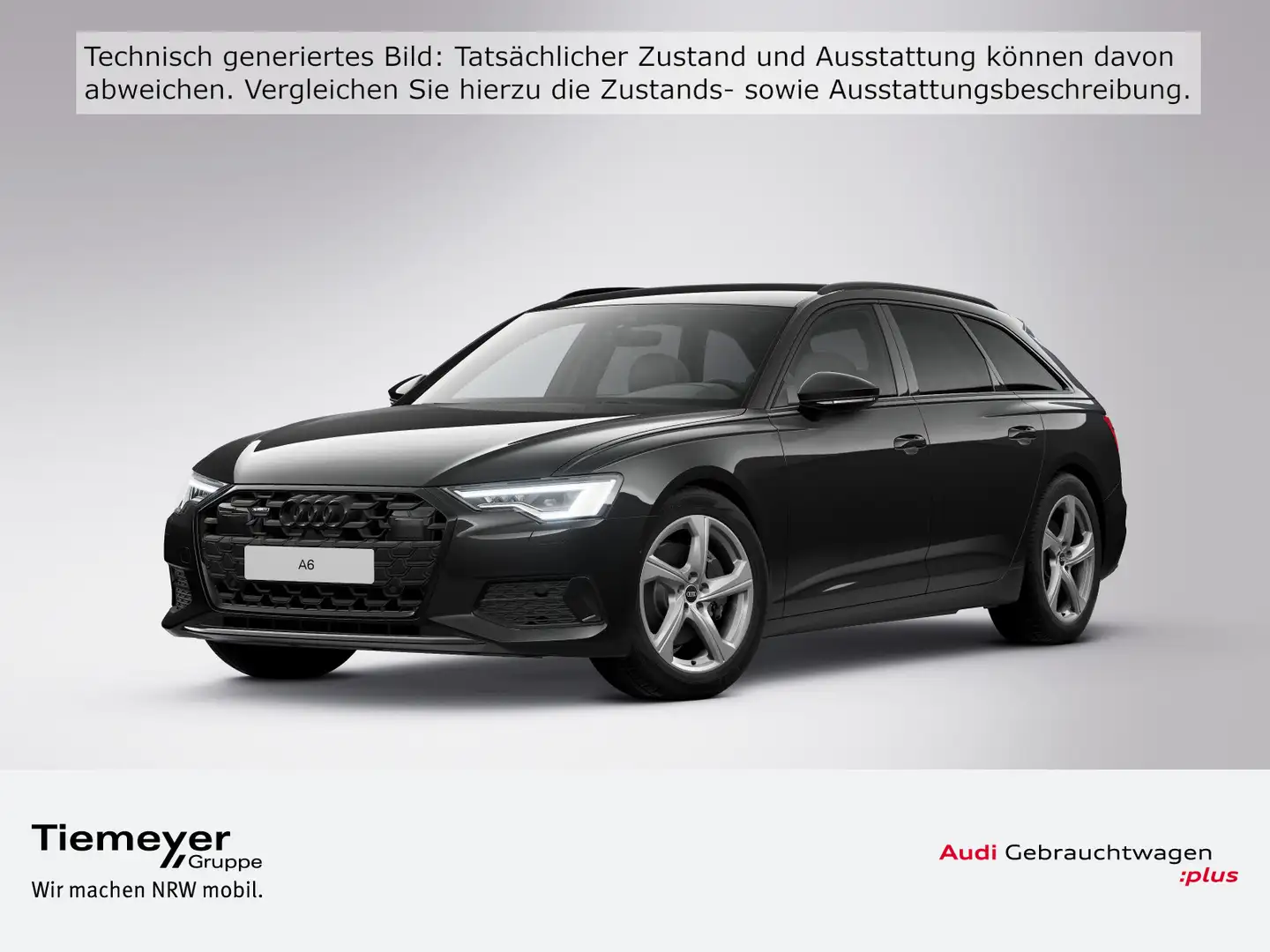 Audi A6 45 TDI Q ADVANCED LM19 LEDER AHK MATRIX Schwarz - 1