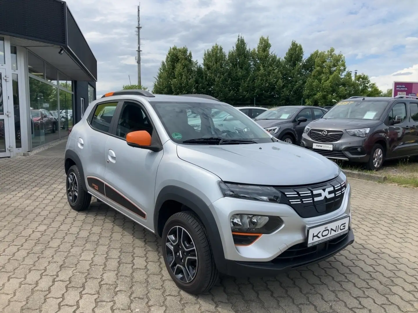 Dacia Spring 100 % elektrisch, Klima, Automatik Grau - 2