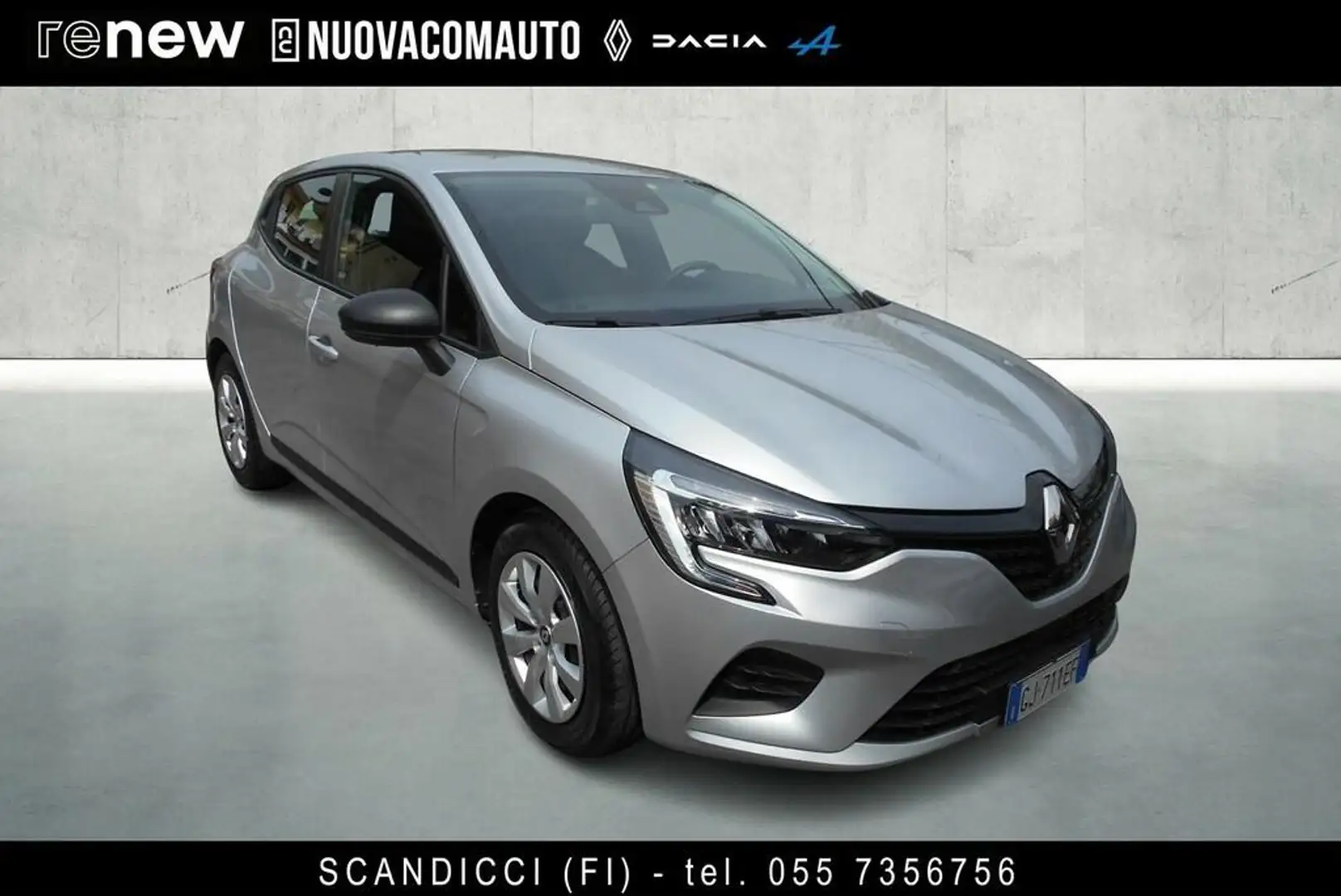 Renault Clio 1.0 tce Life Gpl 100cv my21 Argento - 2
