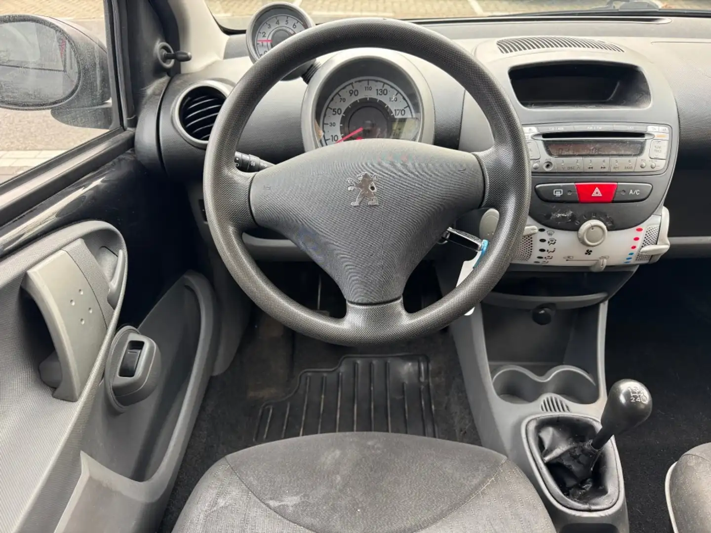 Peugeot 107 1.0-12V XS 5DRS AIRCO NAP NETTE AUTO RIJDT GOED Negro - 2