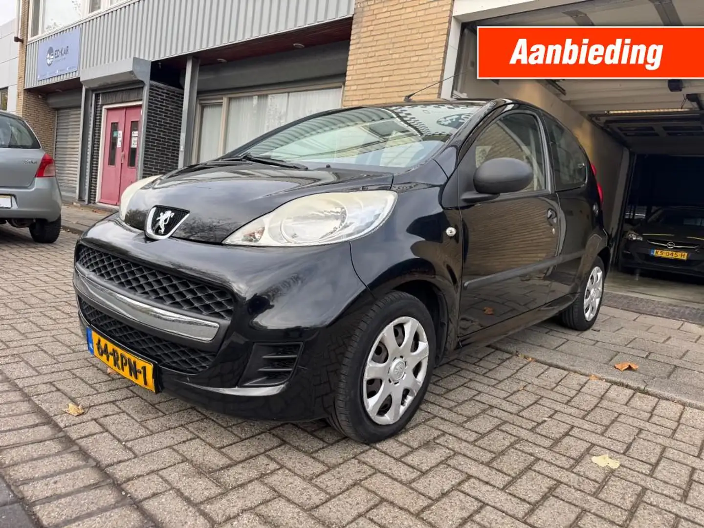 Peugeot 107 1.0-12V XS 5DRS AIRCO NAP NETTE AUTO RIJDT GOED Negro - 1