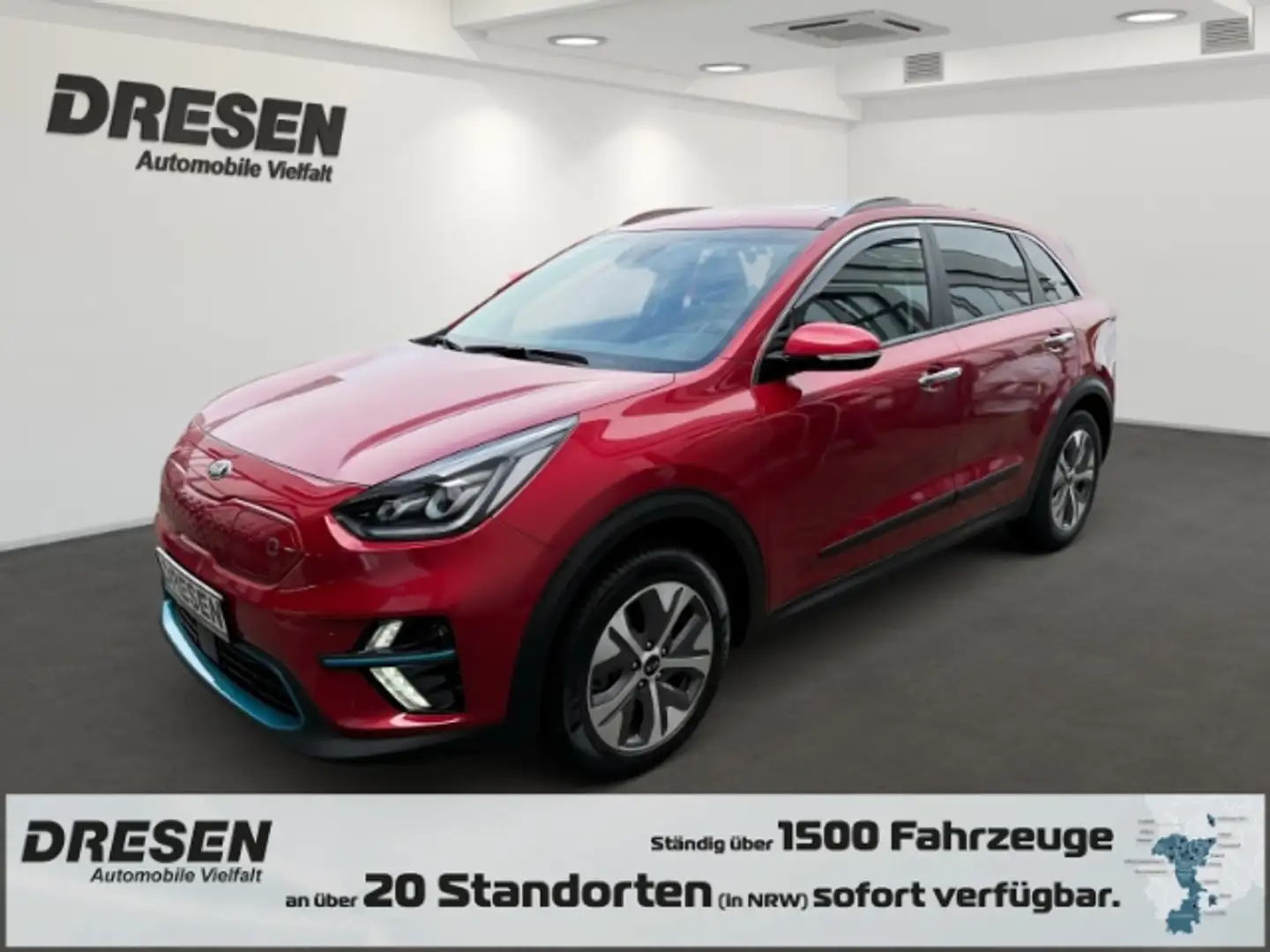 Kia Niro e-Spirit Navi/Leder/Kamera/CarPlay/Klimasitze Rot - 1