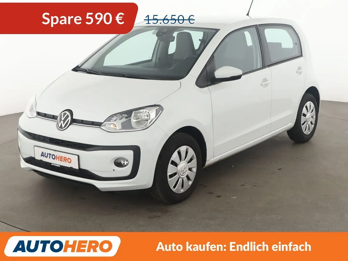Volkswagen up! 1.0*TEMPO*PDC*SHZ*KLIMA*GARANTIE* Weiß - 1