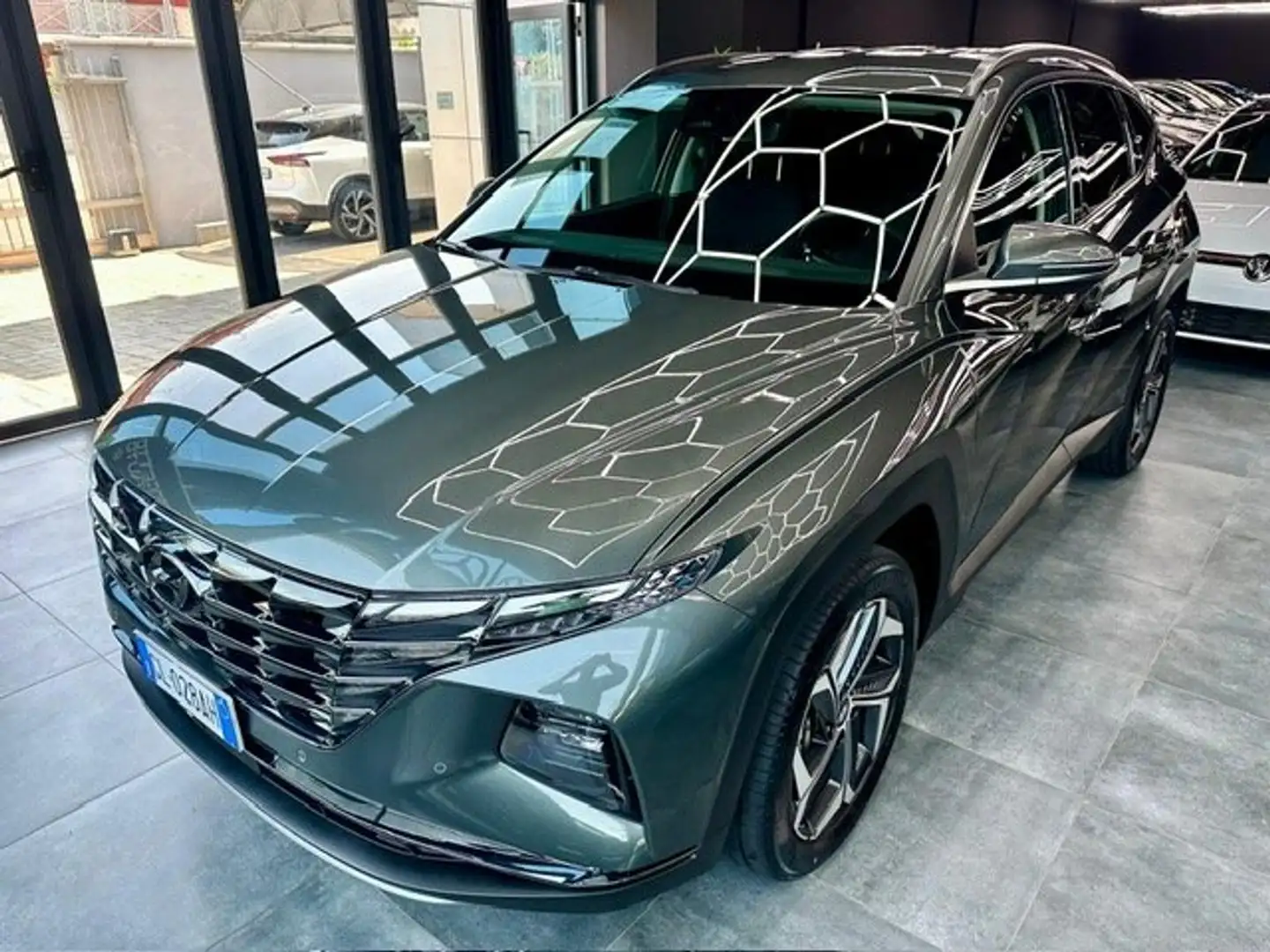 Hyundai TUCSON Tucson 1.6 hev Exellence 2wd auto Grigio - 1