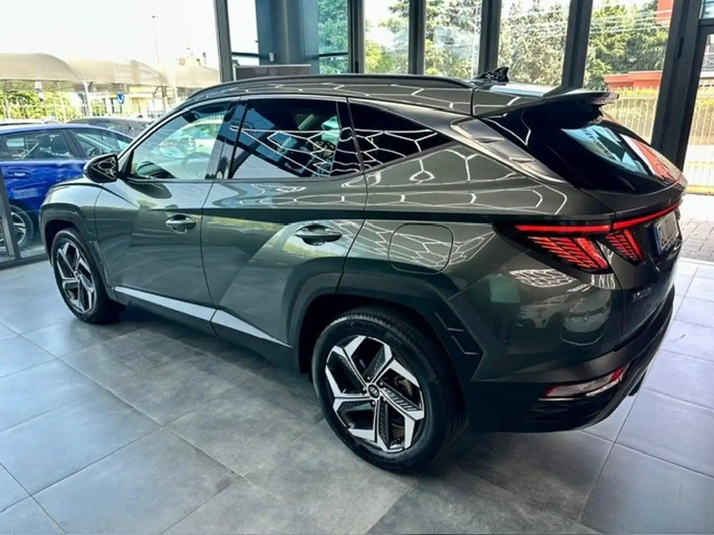 Hyundai TUCSON Tucson 1.6 hev Exellence 2wd auto Grigio - 2