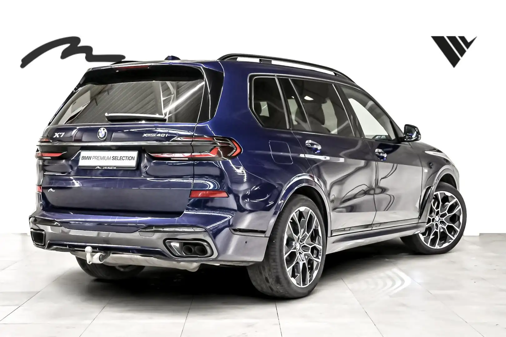 BMW X7 xDrive 40i-2ans/jaar garantie-NEW PRICE 125.554€ Синій - 2