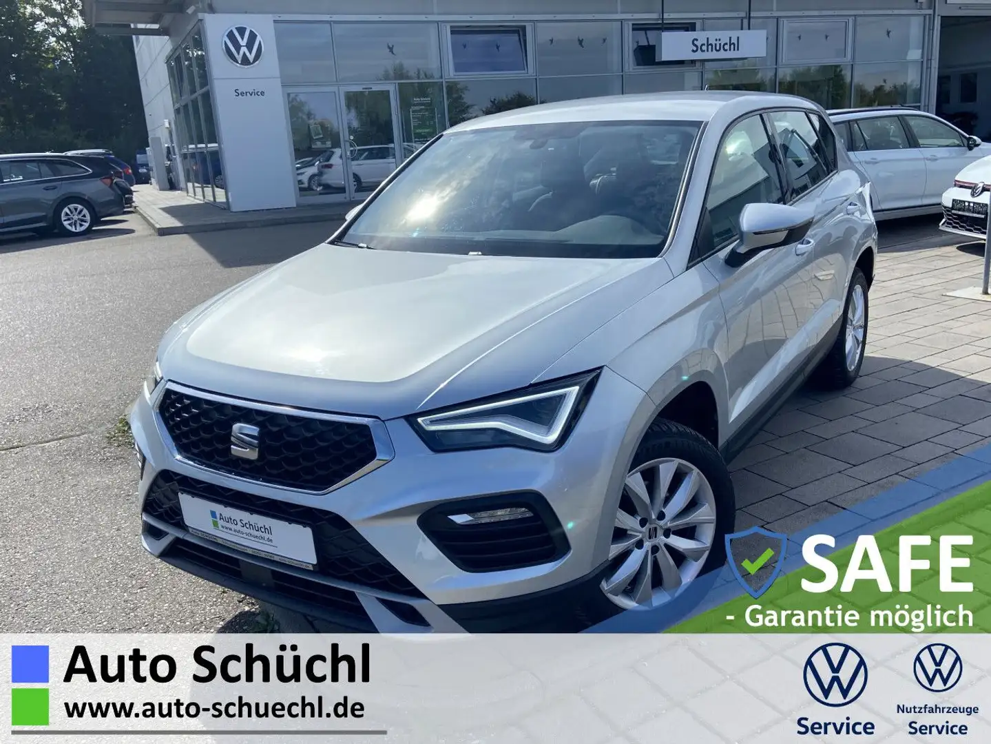 SEAT Ateca 1.5 TSI Style NAVI-PRO+LED+AHK+FULL-LINK+S Silber - 1