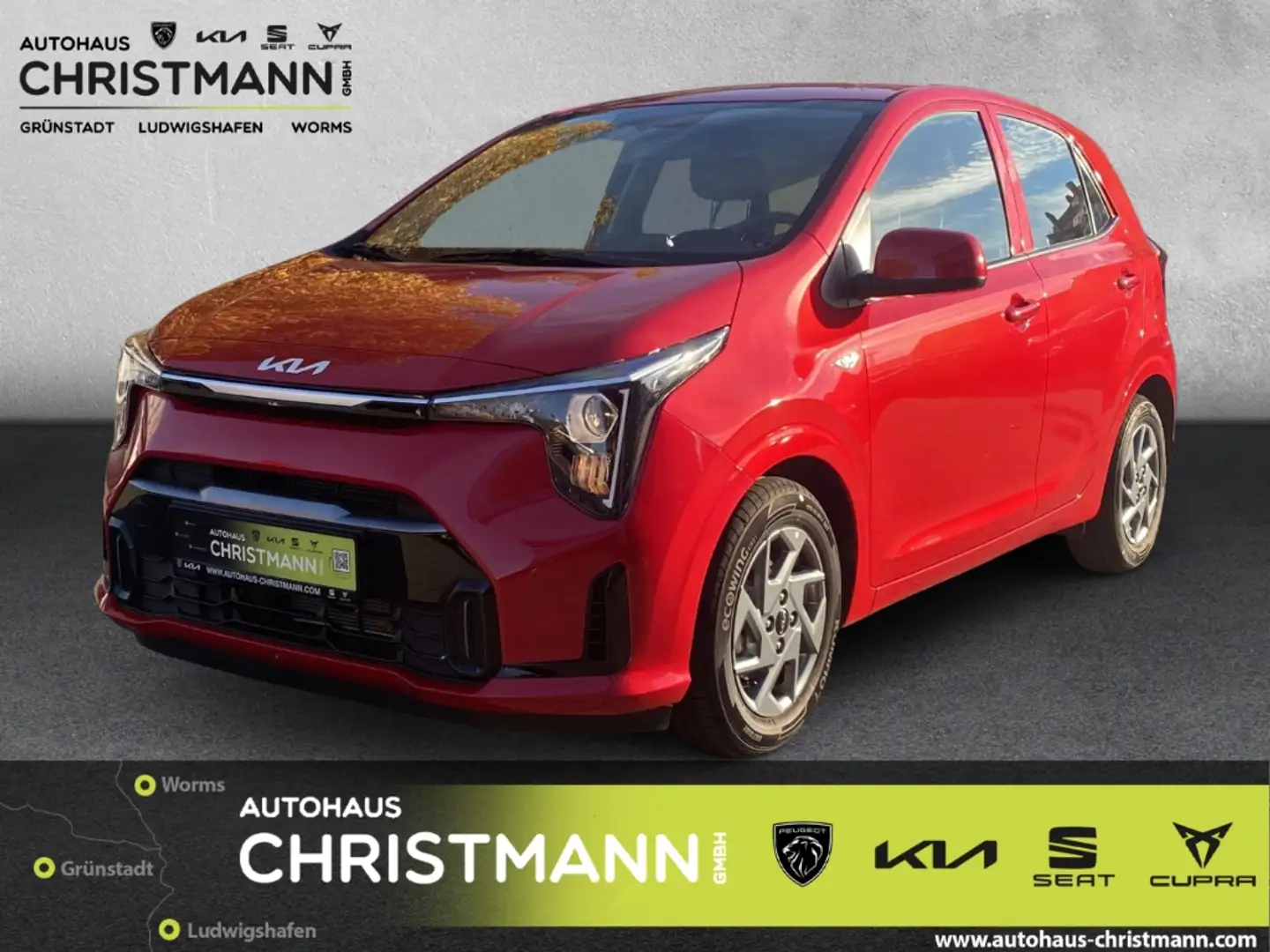 Kia Picanto PE2 1.2 VISION *RÜCKFAHRKAMERA*NAVIGATIONSSYSTEM* Rosso - 1