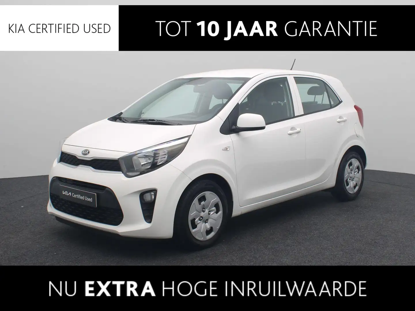 Kia Picanto 1.0 CVVT EconomyPlusLine Airco | Bluetooth | Centr Blanc - 1
