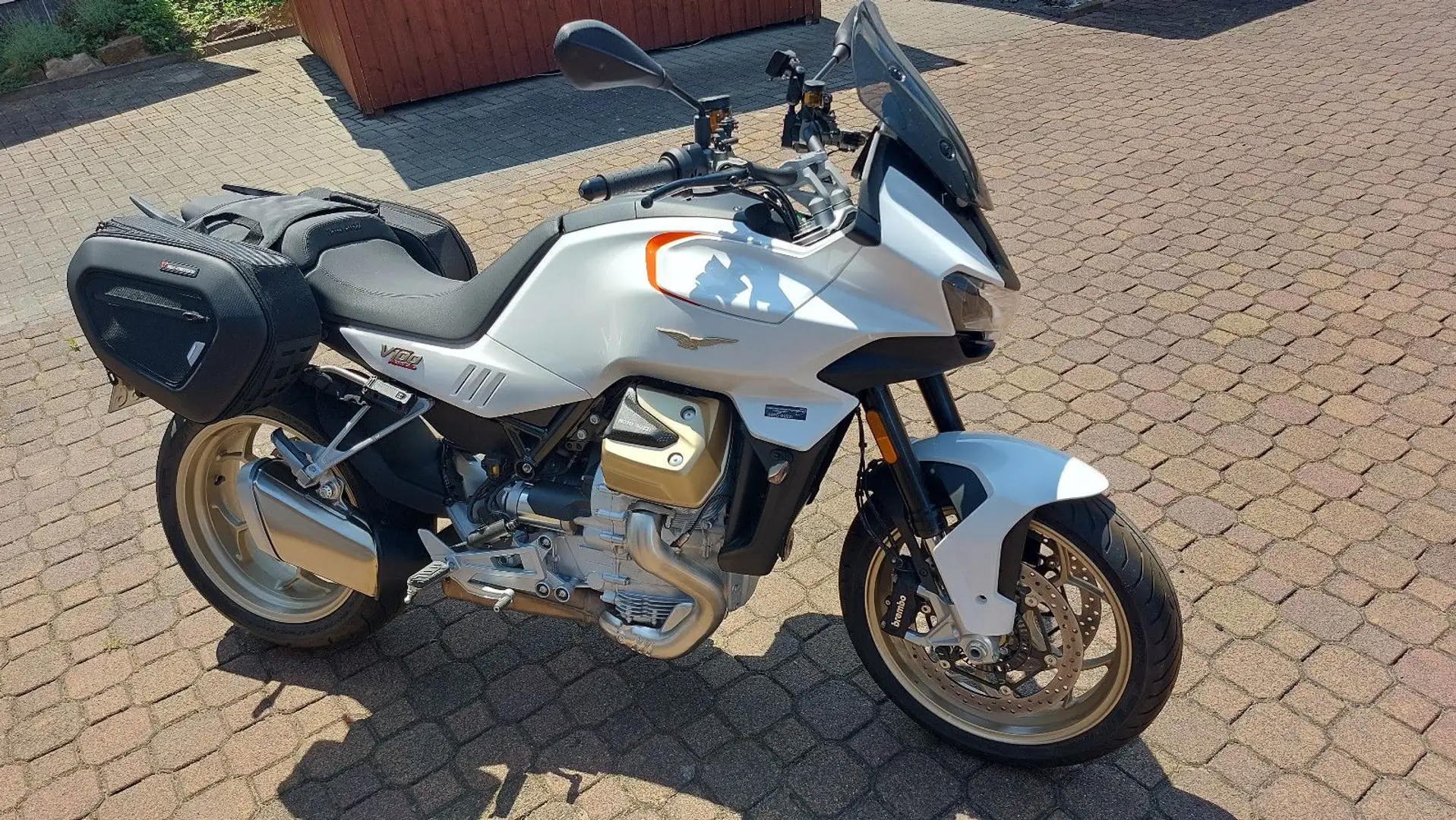 Moto Guzzi V 100 Mandello 431km Navi  Taschen+Tankrucksack! - 2