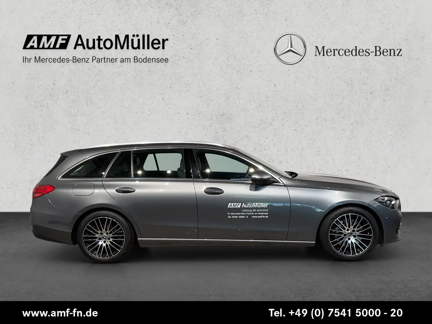 Mercedes-Benz C 220 C 220 d T Avantgarde PANO+DISTRO+AHK+KAMERA+MBUX Gris - 2