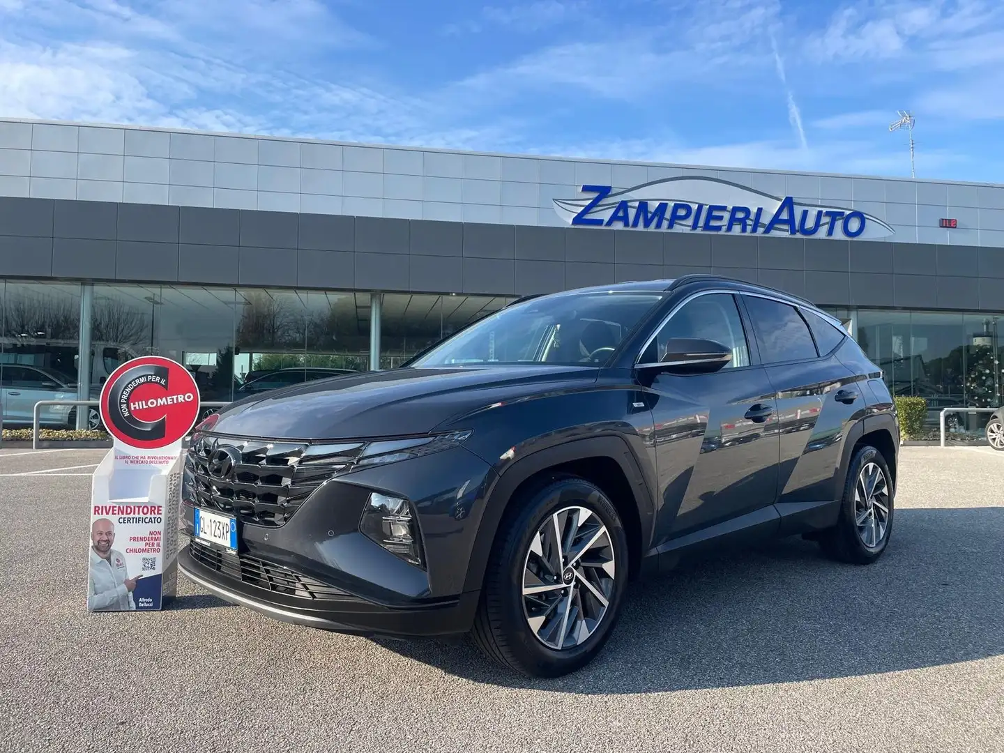 Hyundai TUCSON Tucson III 2021 1.6 crdi 48V Xline C. AUTOMATICO Gris - 1