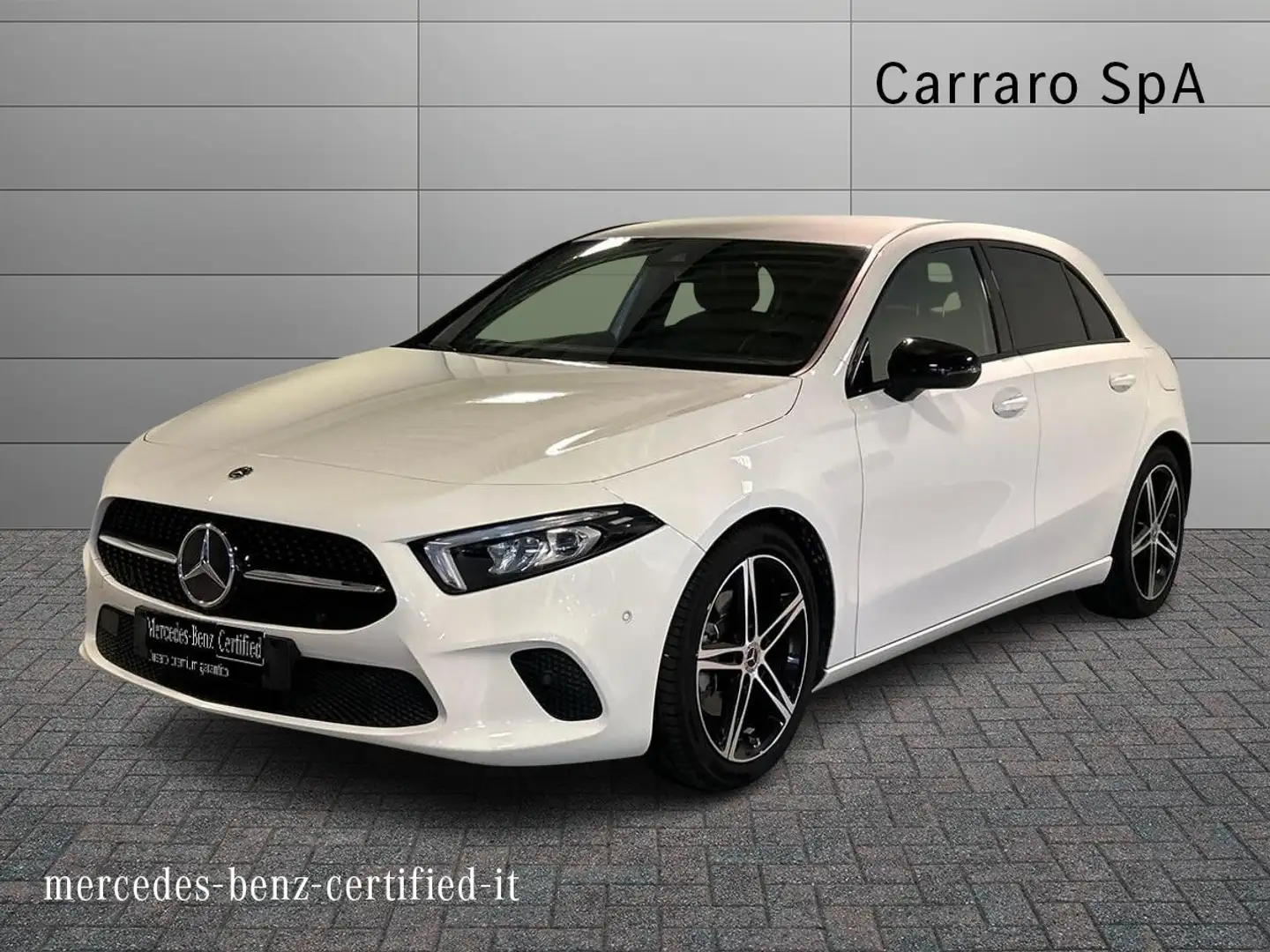 Mercedes-Benz A 180 - A 180 d Sport Night edition auto Bianco - 1