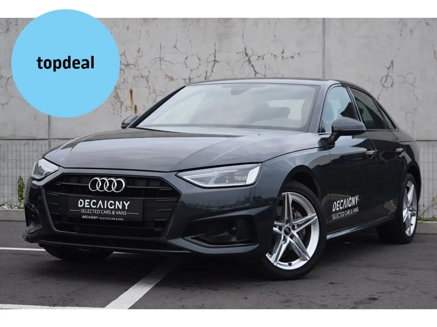 Audi A4 40 ADVANCED 2.0TDI 204pk S-TRONIC +Navigatie+Camer Grijs - 1