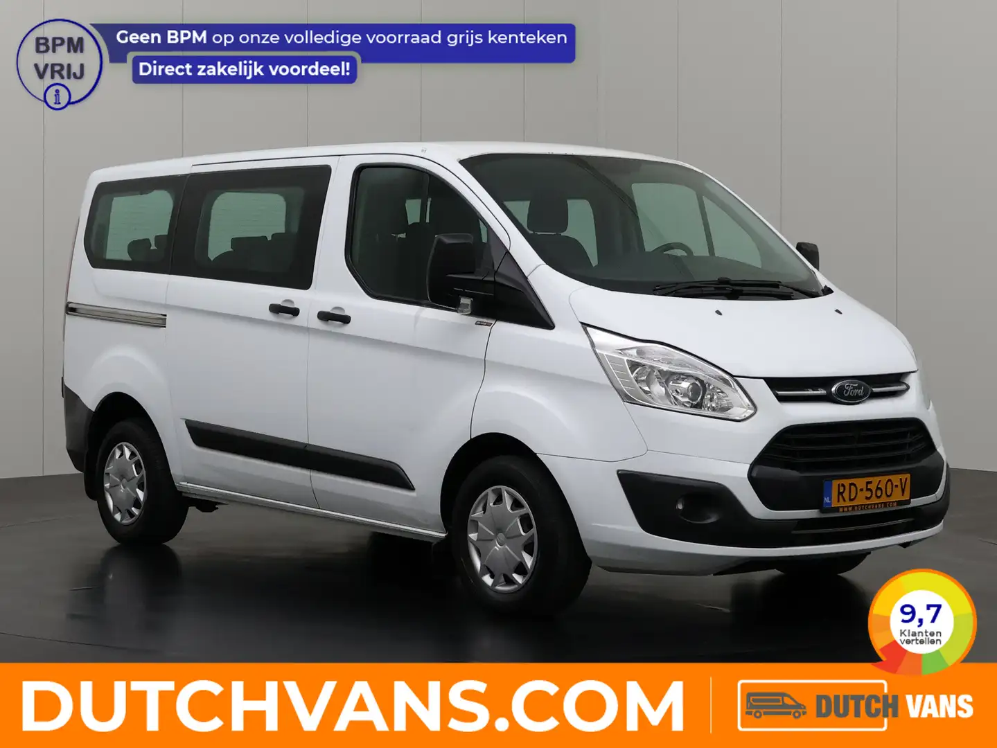 Ford Transit Custom 2.0TDCI 9-Persoons | Personenbus | Kombi | Prijs I Wit - 1