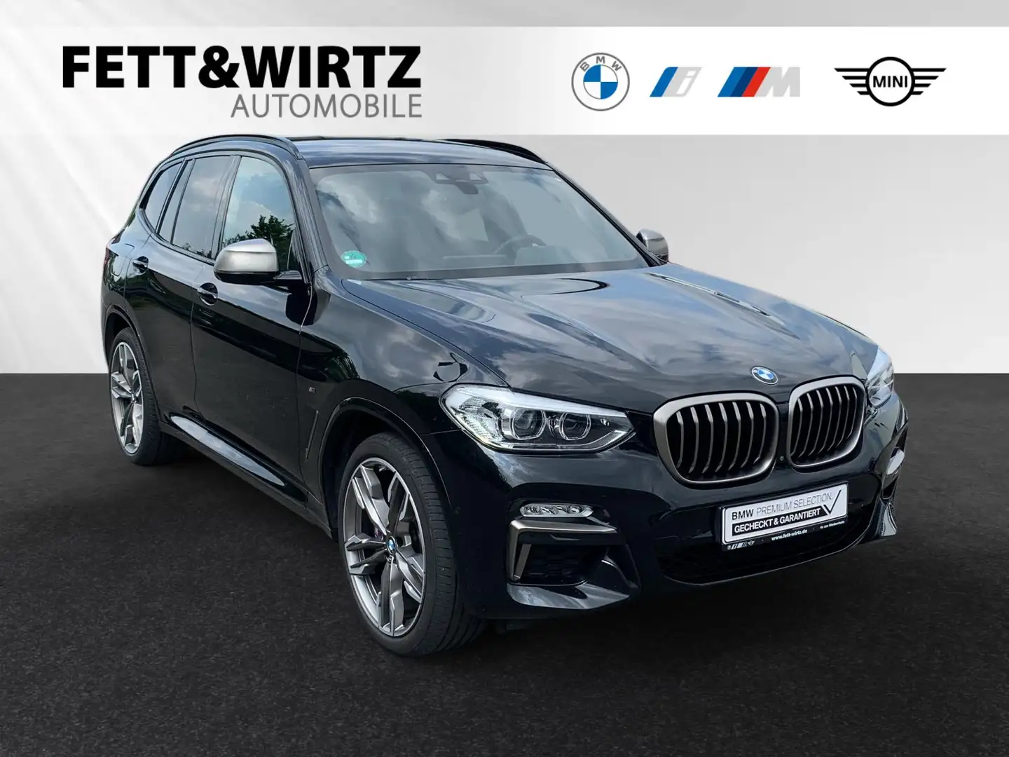 BMW X3 M 40d 21"LM|NaviProf.|ParkingAss.-Plus|LED Zwart - 1