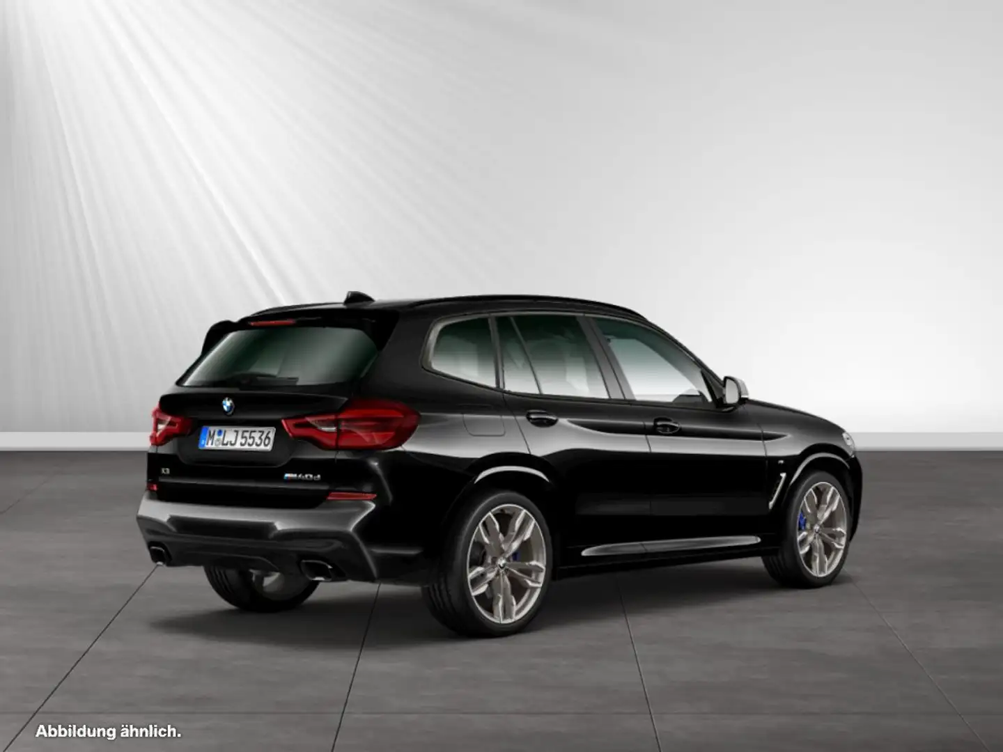 BMW X3 M 40d 21"LM|NaviProf.|ParkingAss.-Plus|LED Schwarz - 2