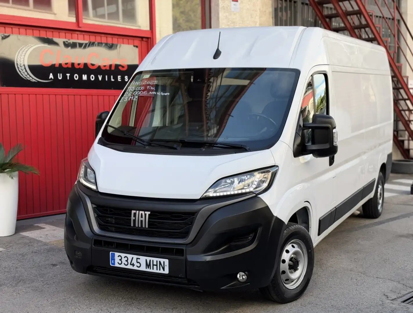 Fiat Ducato Fg. 35 2.2Mjt L3 H2 Panelado 140CV Blanco - 1