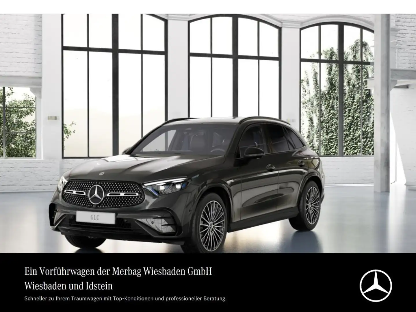 Mercedes-Benz GLC 220 AMG-NIGHT-DISTRONIC-MEMORY-AHK-UVP 76.000,- Grau - 1