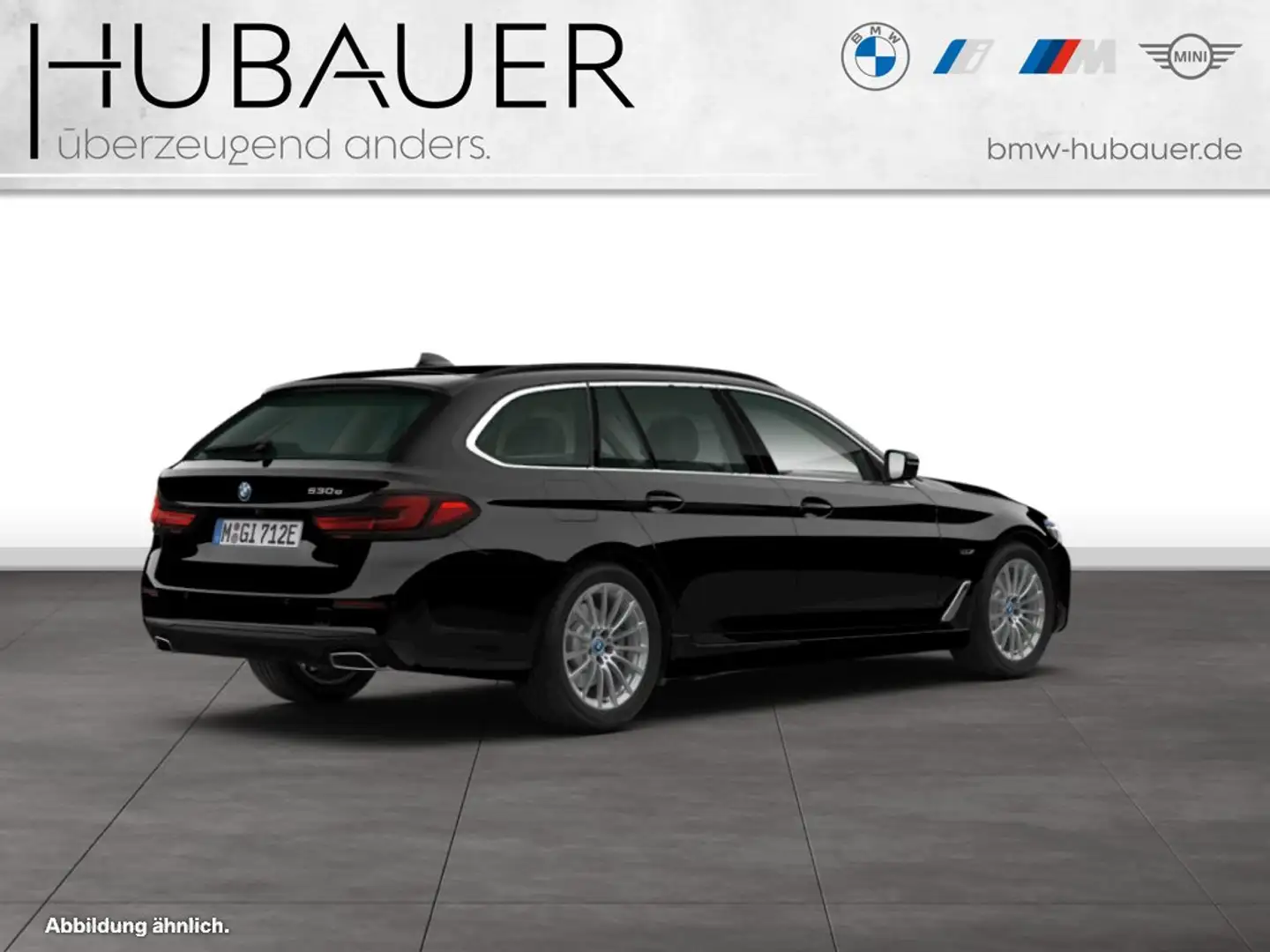 BMW 530 e Touring [LC Prof., Laser, RFK, HUD, SHZ] Schwarz - 2