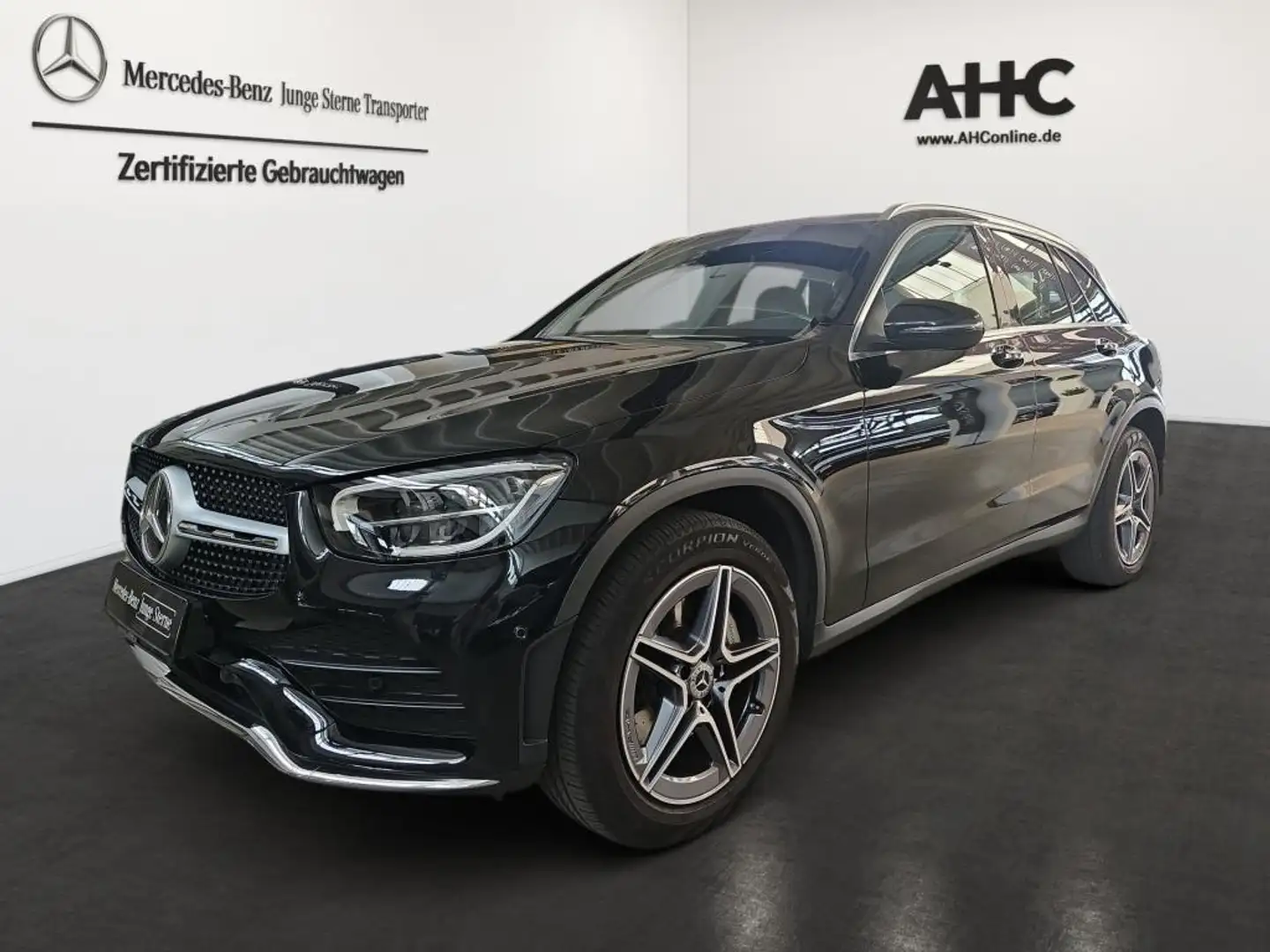 Mercedes-Benz GLC 220 d 4M AMG AHK Navi SHZ LED Sport KAM RDK Noir - 1