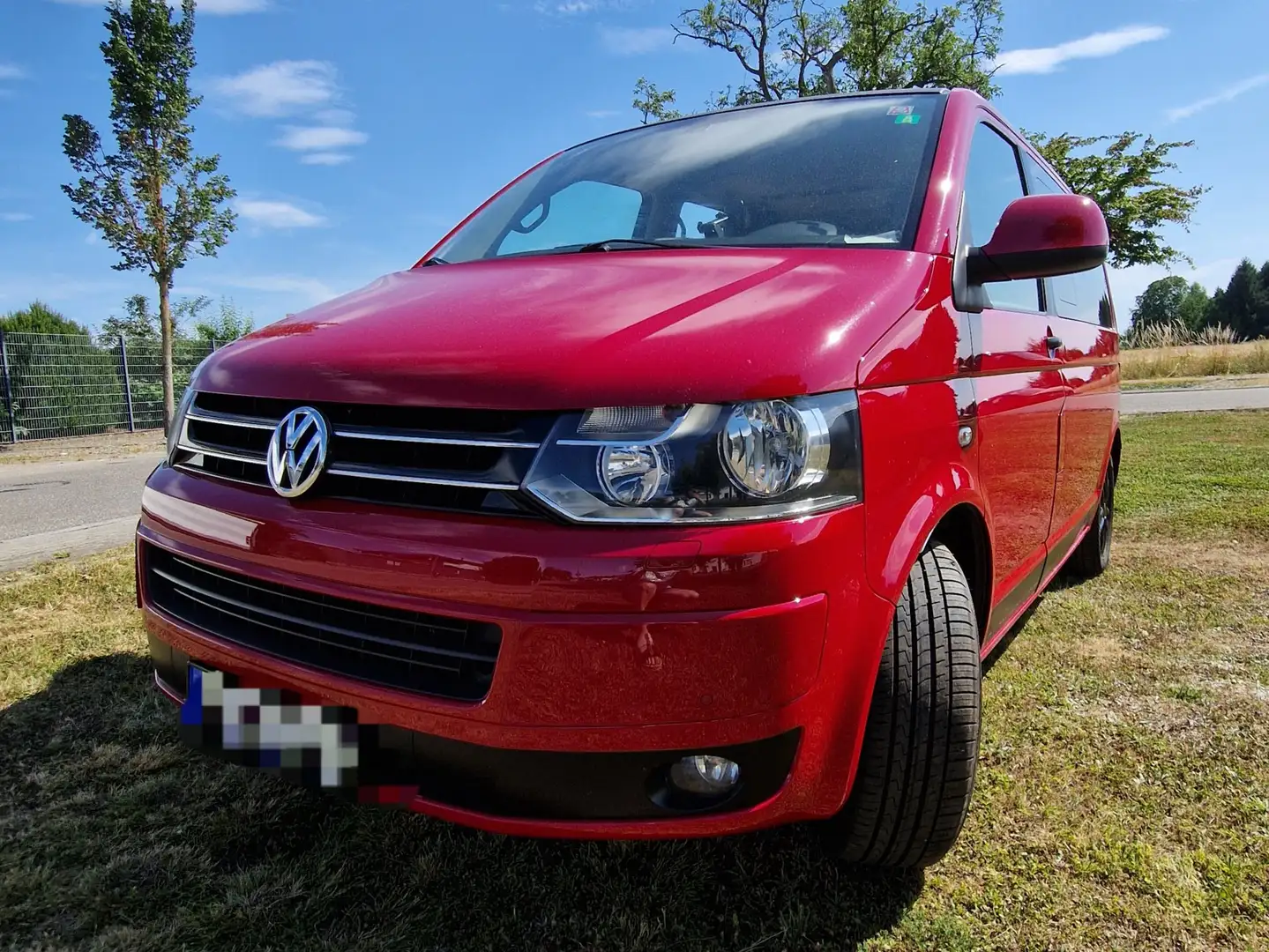 Volkswagen T5 Multivan Multivan Kurz DSG 4MOTION Edition 25 Rot - 2