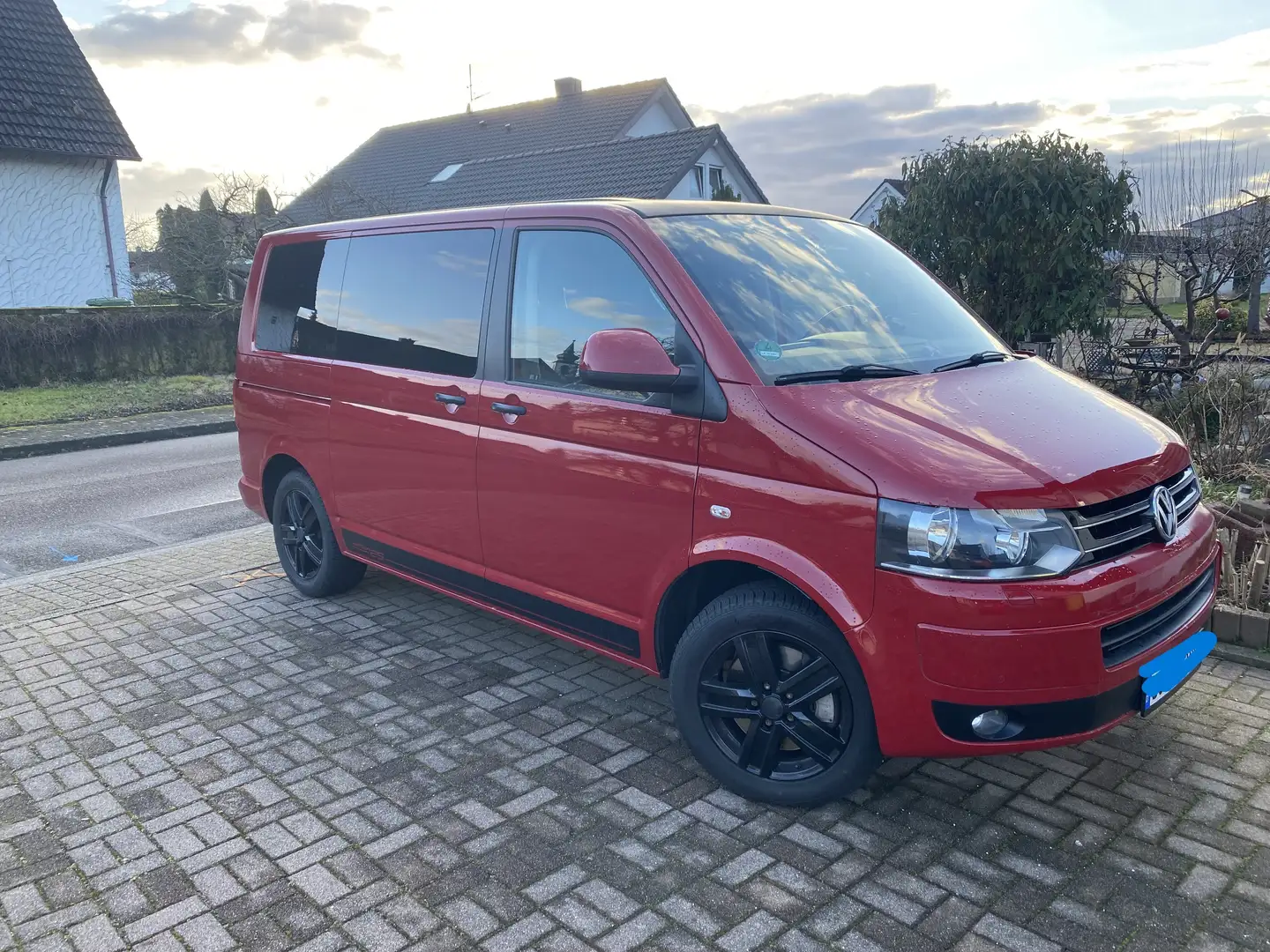 Volkswagen T5 Multivan Multivan Kurz DSG 4MOTION Edition 25 Rojo - 1