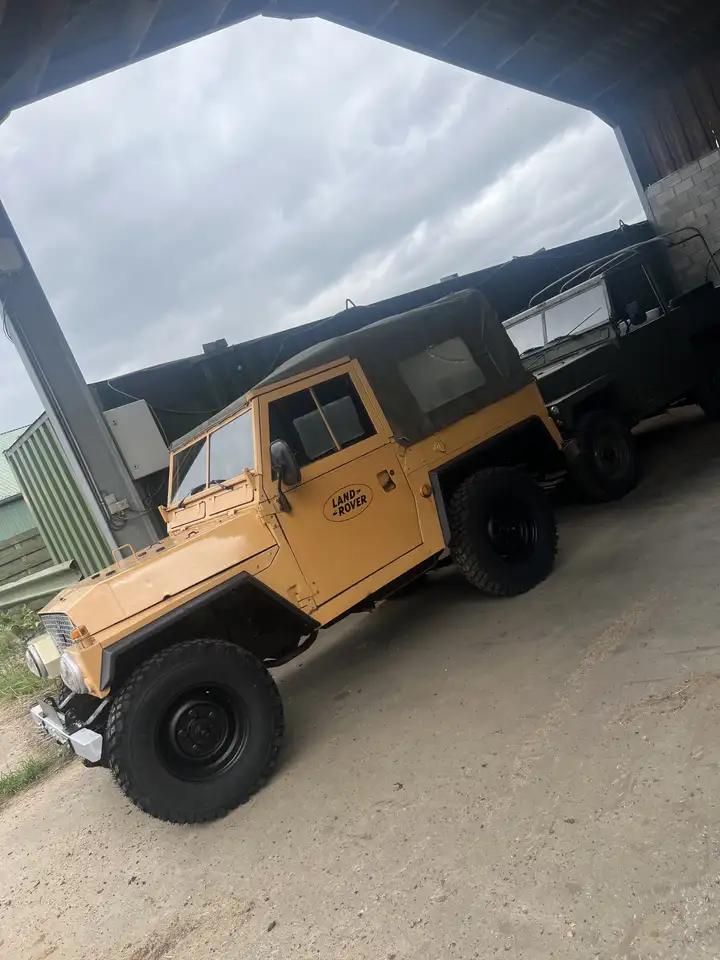 Land Rover Lightweight. Volledig gerestaureerd. Start en rijd, foto 1
