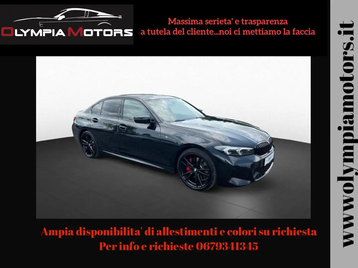 BMW 330 I M SPORT BERLINA CURVED DISPLAY LASER KAMERA Nero - 1