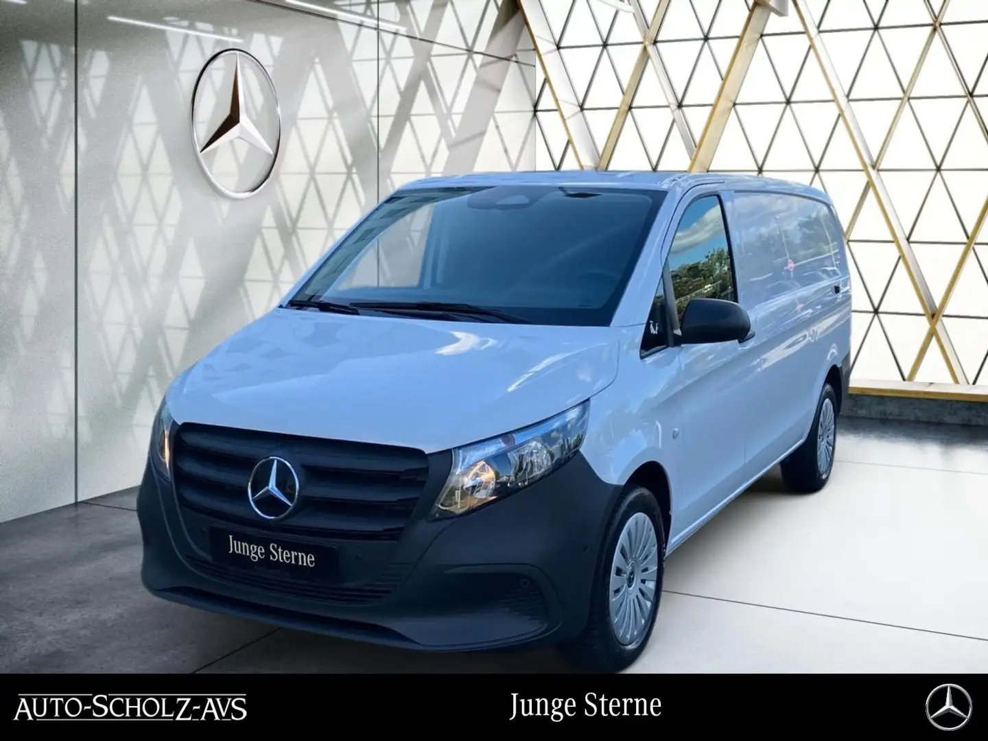 Mercedes-Benz Vito 116 CDI Kasten Lang +MBUX+SpurW+W-Paket+SHZ Weiß - 1