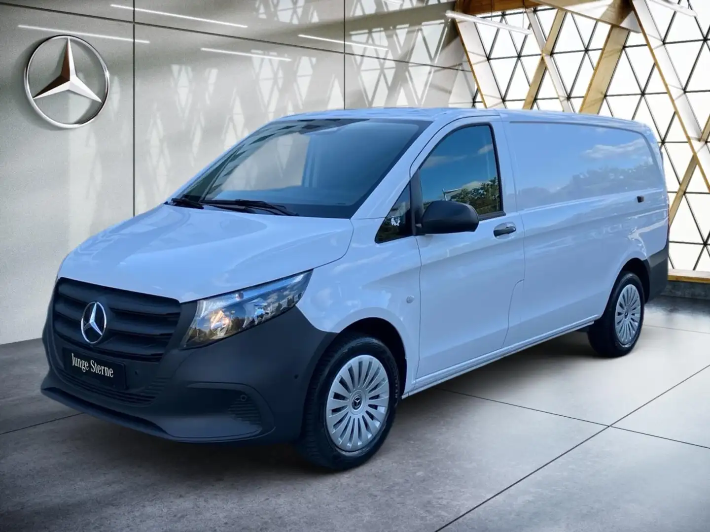 Mercedes-Benz Vito 116 CDI Kasten Lang +MBUX+SpurW+W-Paket+SHZ Weiß - 2