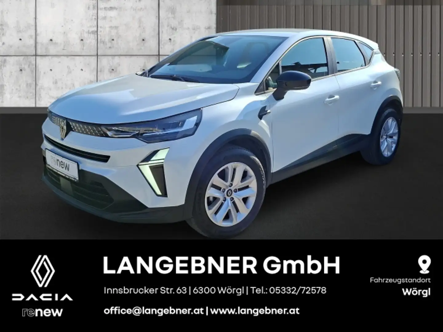 Renault Captur CAPTUR Evolution TCe Weiß - 1