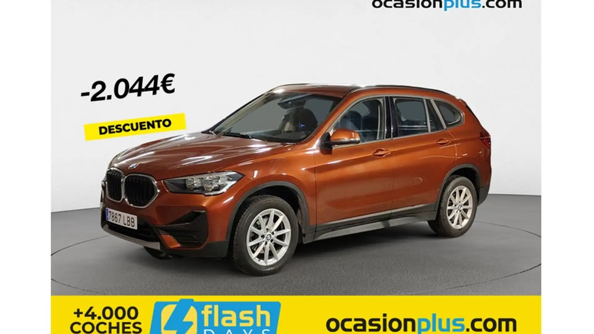 BMW X1 sDrive 16d Naranja - 1